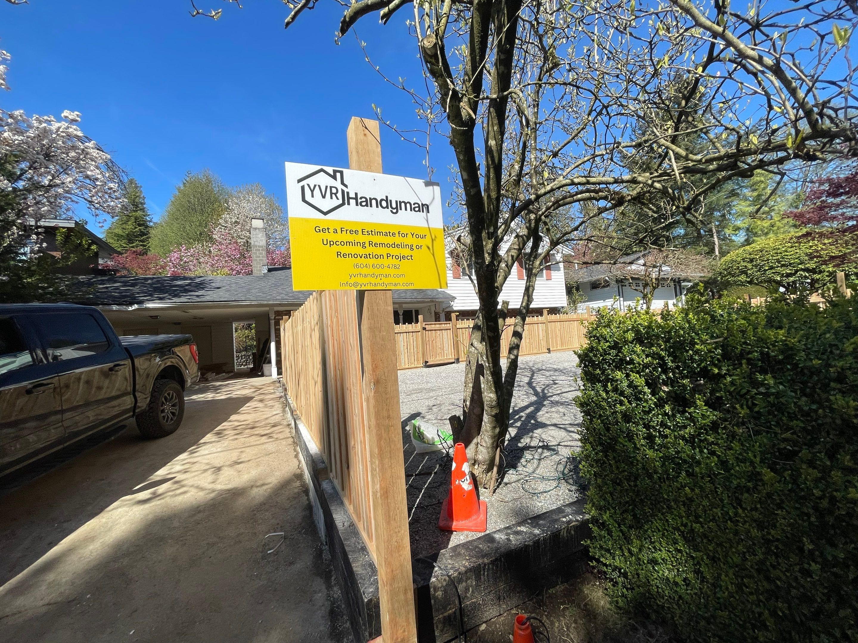 Artificial Grass and Custom Fence For KidiKare Daycare by YVR Construction Group