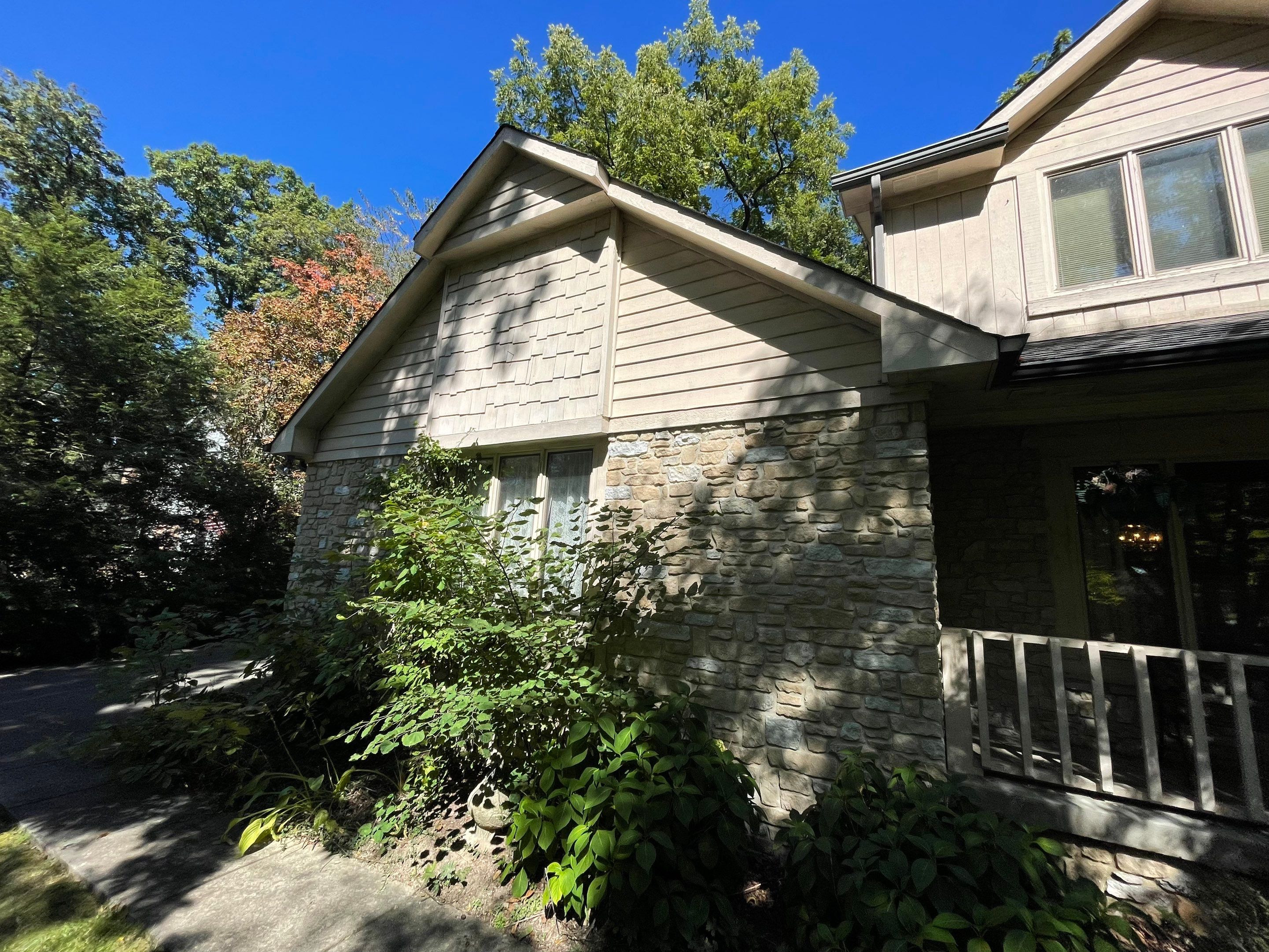 Seabreeze Roof Replacement, Exterior Siding and trim repairs and paint by 317 Roofing & Restorations