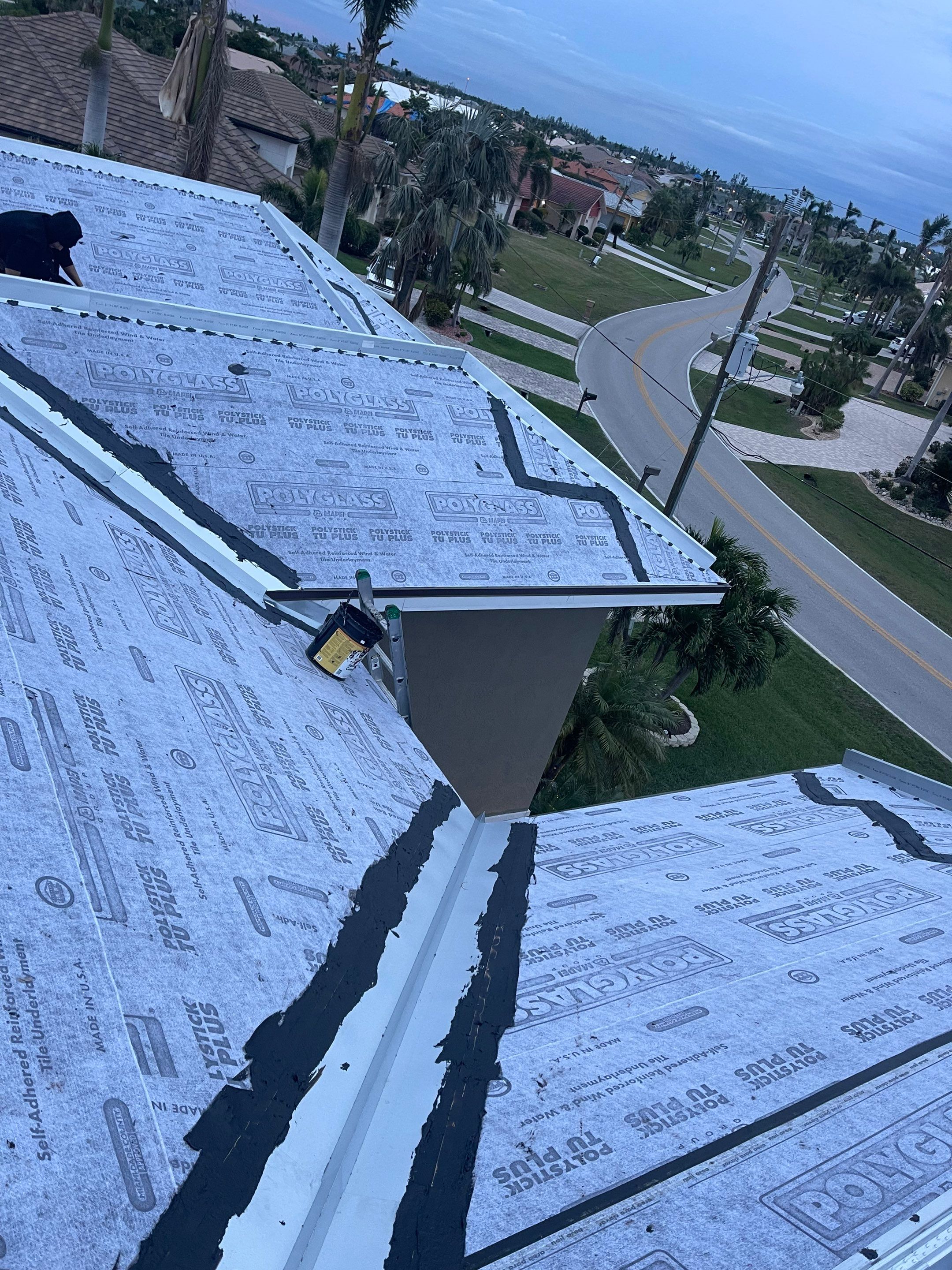 Residential Roofing Installation using Brava Spanish Tile in Punta Gorda, FL by International Roofing