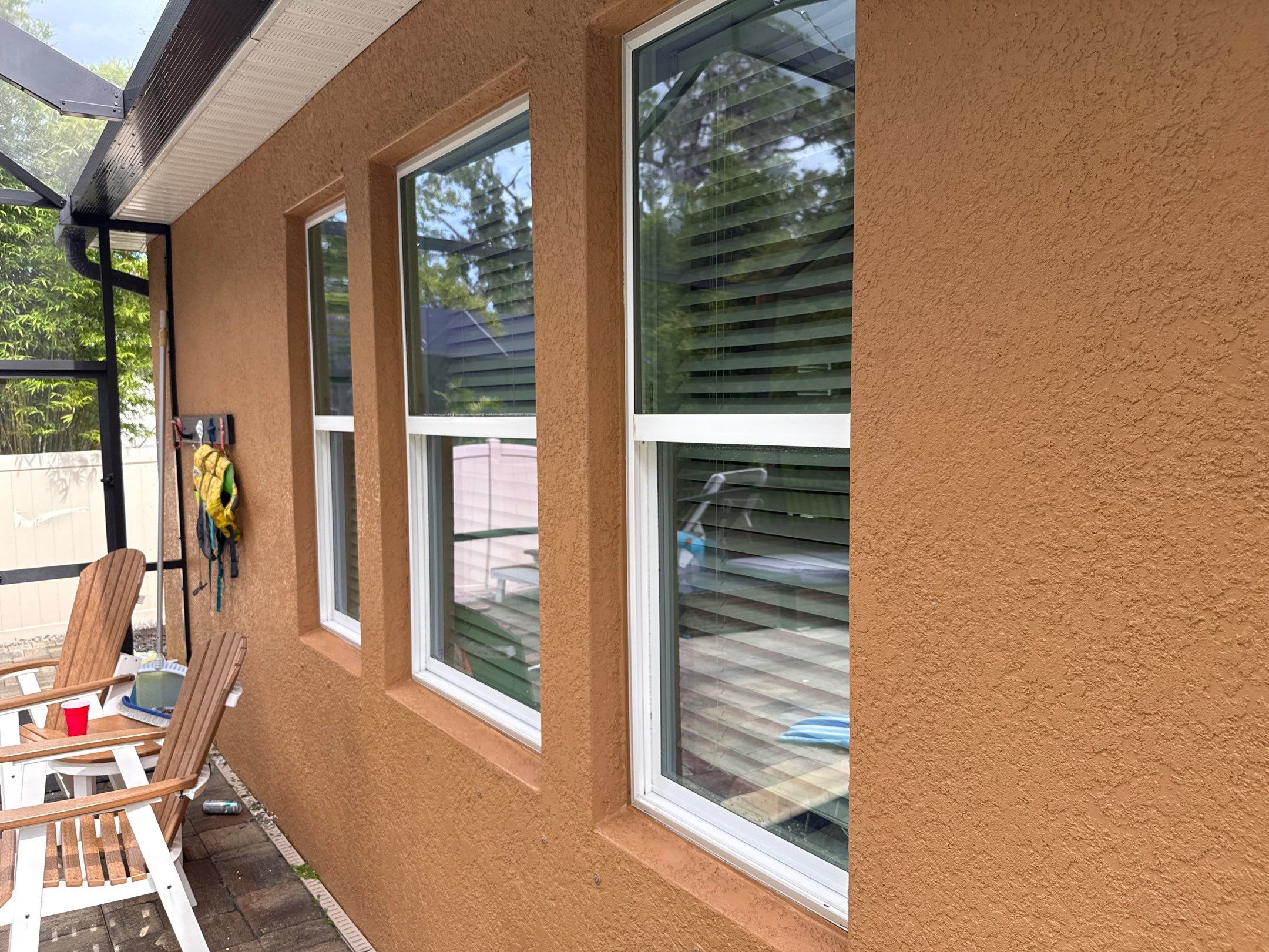 Full Exterior Cleaning – Two-Story House, Gutters, and Fence in Old Mill Preserve, Palmetto, FL by Sunshine AquaWash