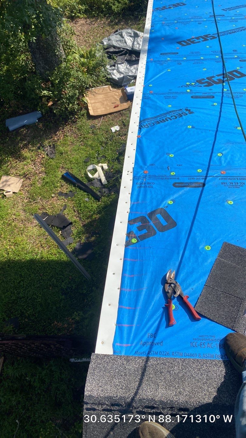 Residential Roofing Installation using Roof Replacement by American Roofing & Construction LLC