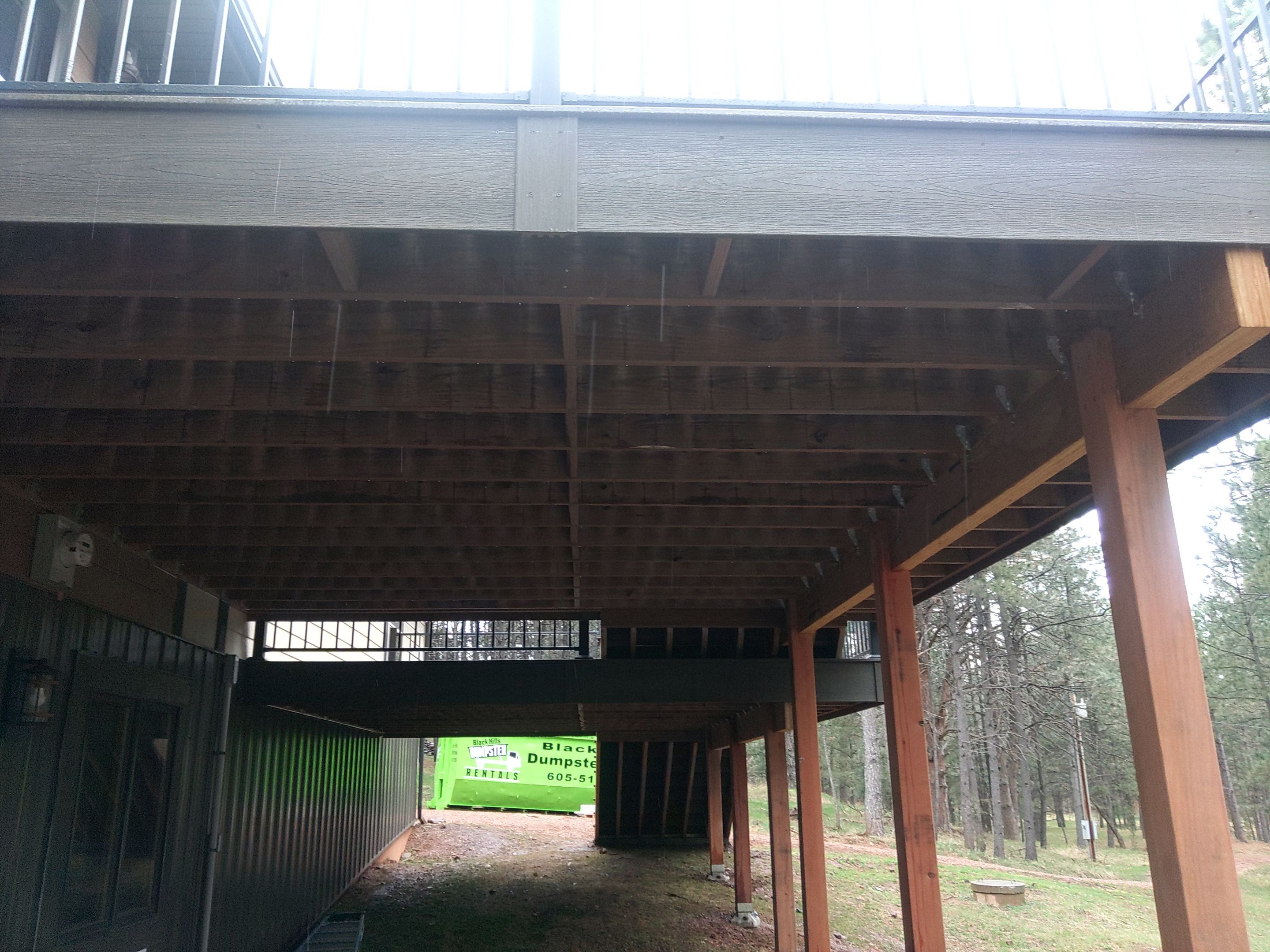 Deck Installation using Trex by Weather-Tite Exteriors LLC