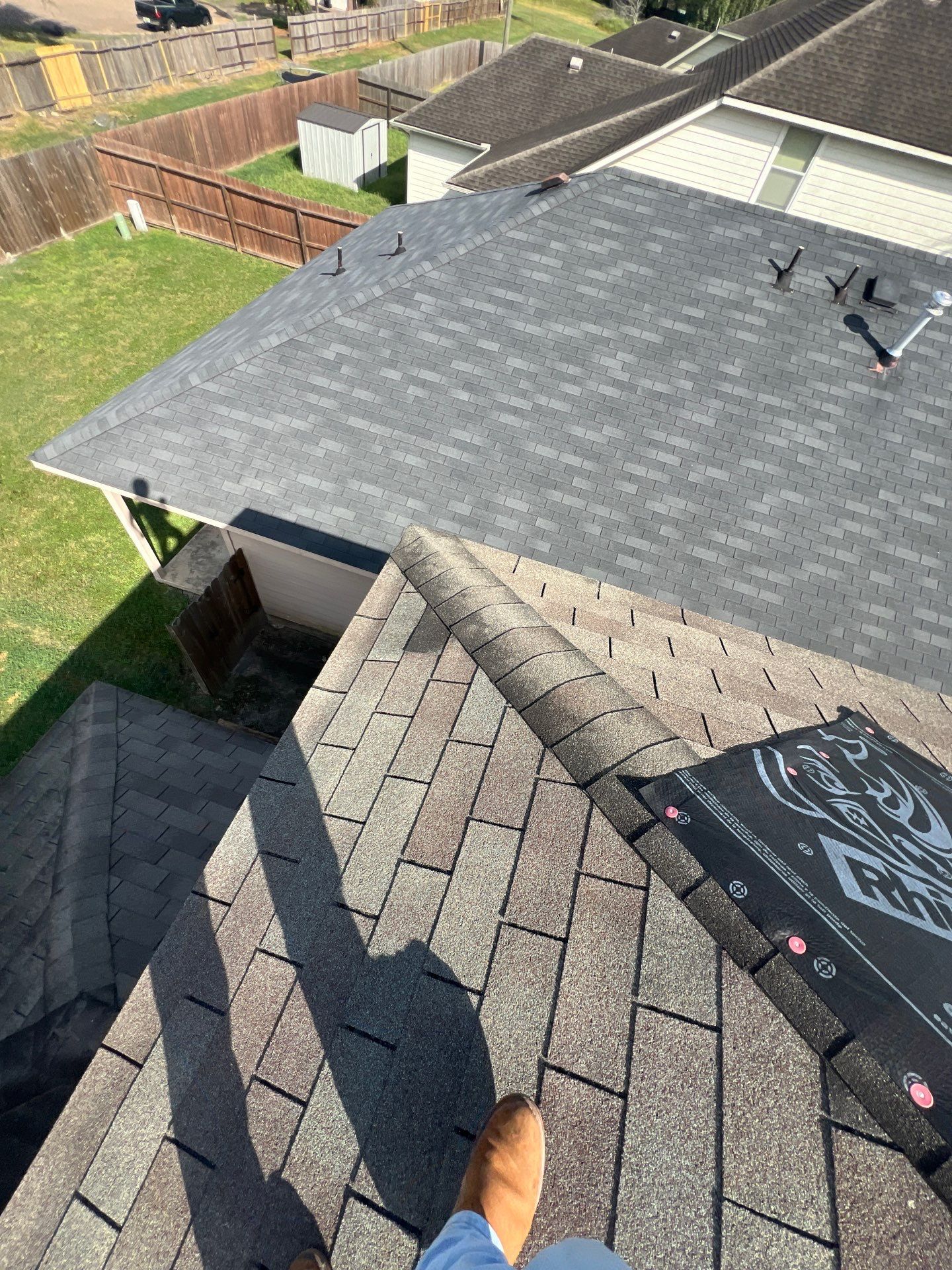 Residential Roofing Repair using Owen's Corning Duration (Lifetime) Shingles by Roof Repair Services LLC