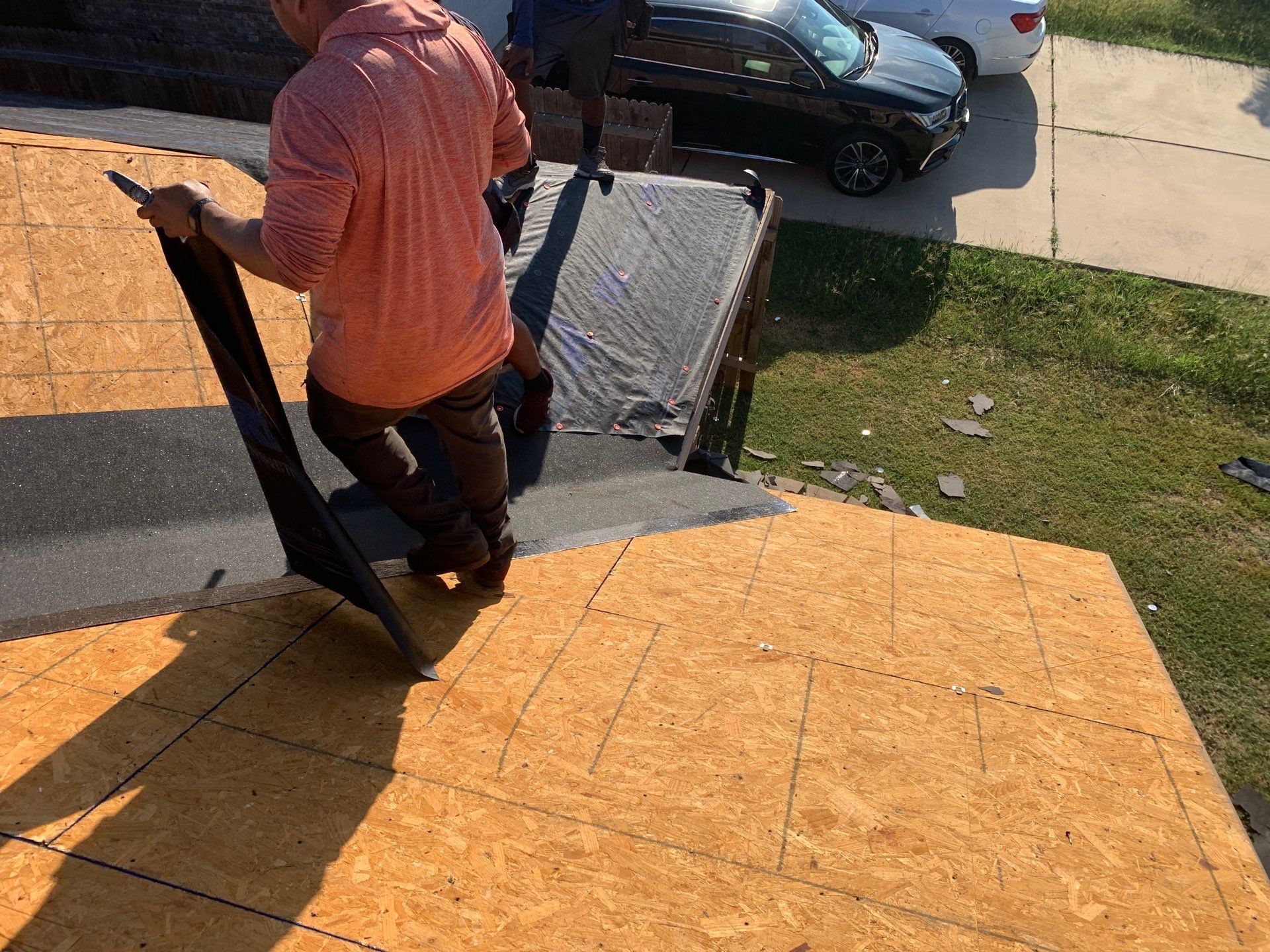 Complete Residential Roof Replacement and Decking Repair in Killeen by Caliber Restoration LLC