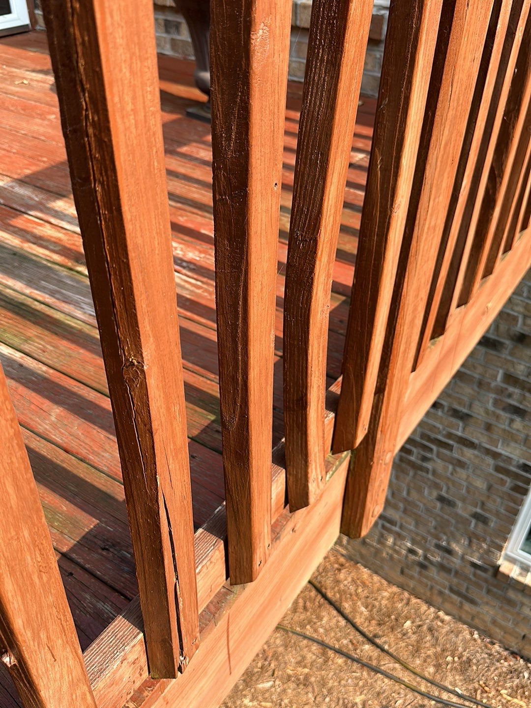 Weathered Deck using Wood Sealant by DuraSeal