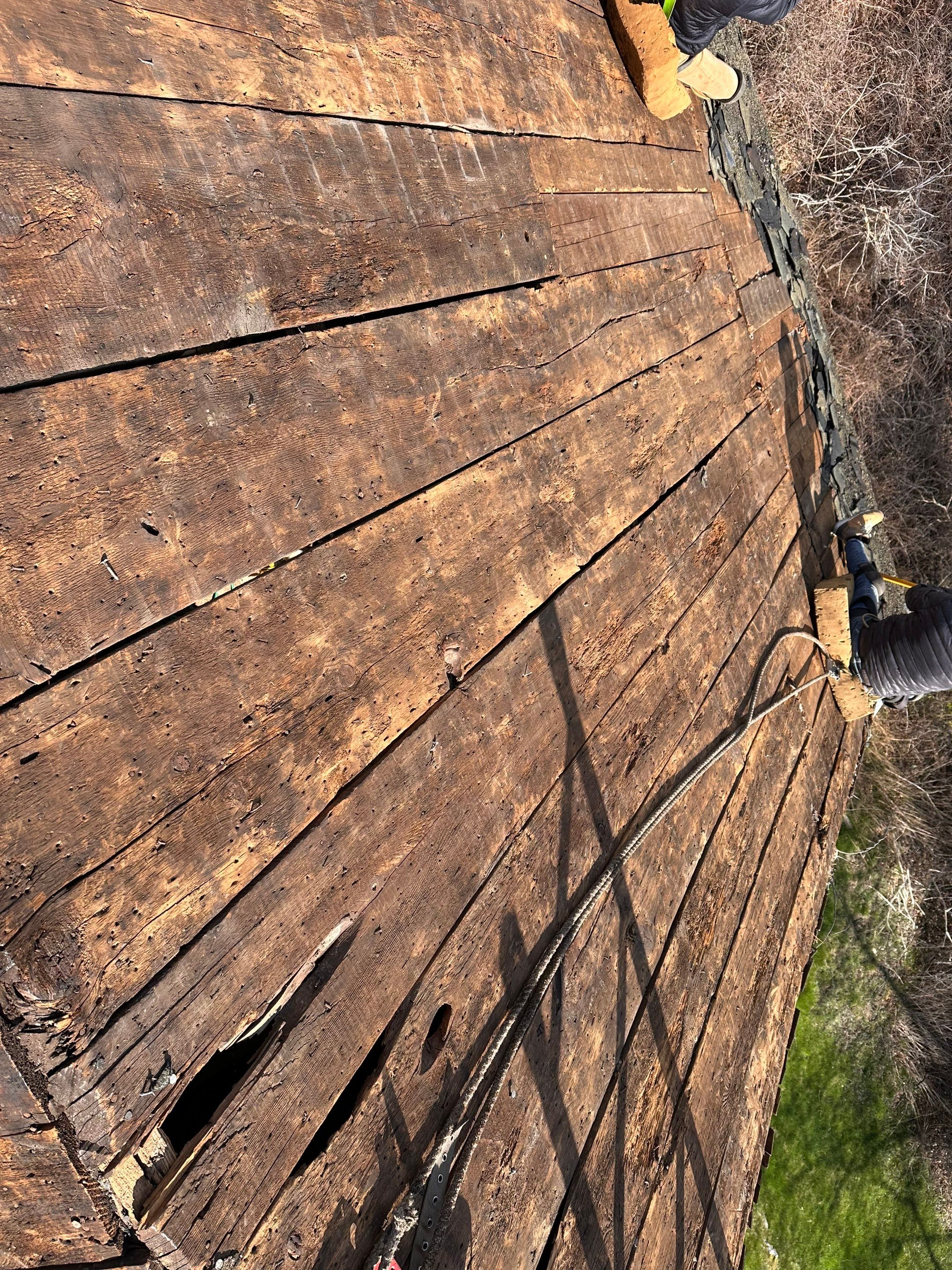 Barn in Derry, NH — this one came with some serious challenges. by Tall pine roofing