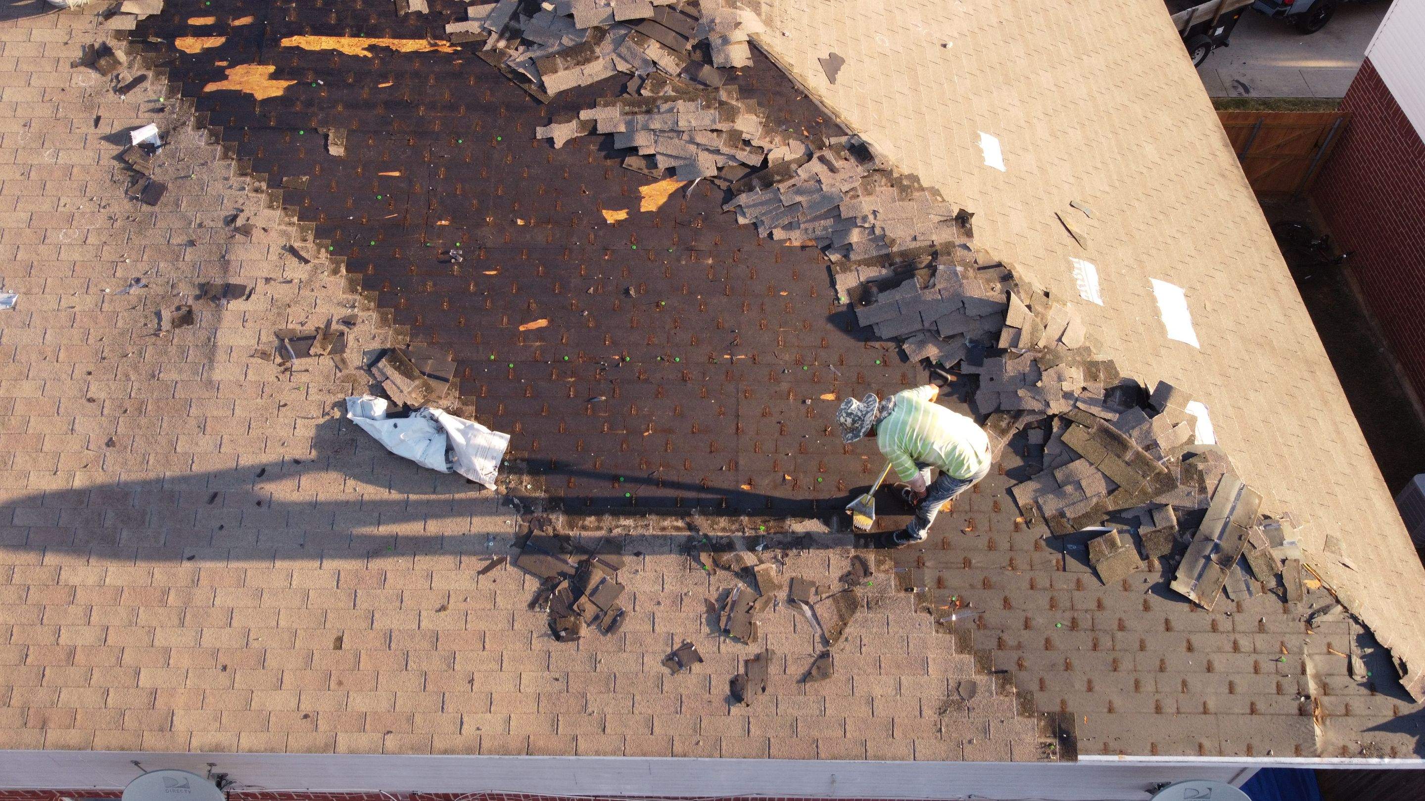Interior Leak Damage Assessment & Shingle Removal in Crowley, TX photo 17
