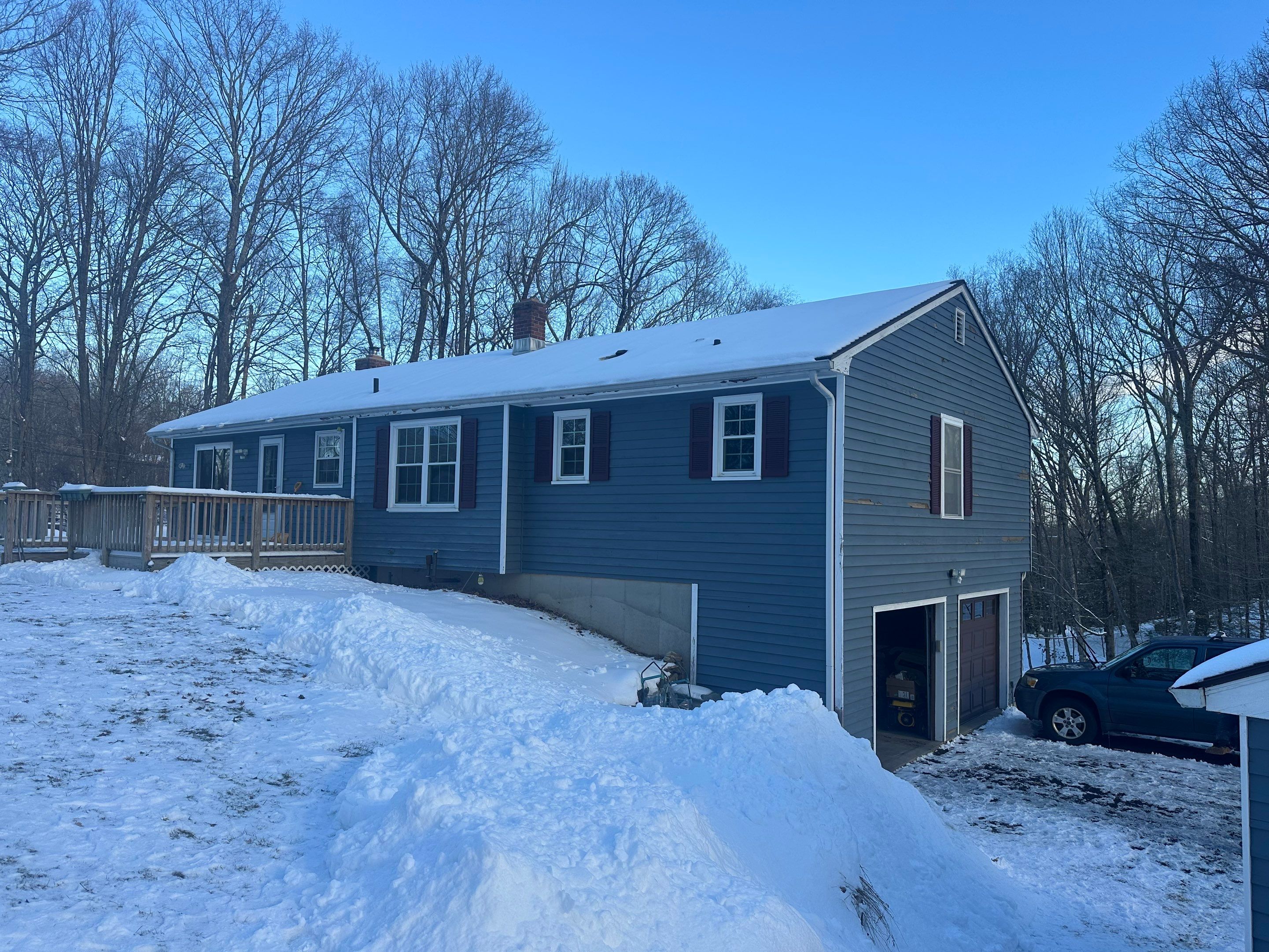 Siding Installation using CertainTeed Mainstreet Vinyl Siding - Pacific Blue by A Plus Exterior