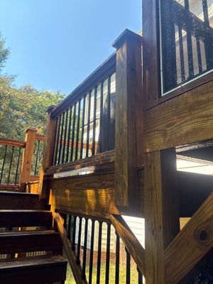 Deck using Wood Sealant