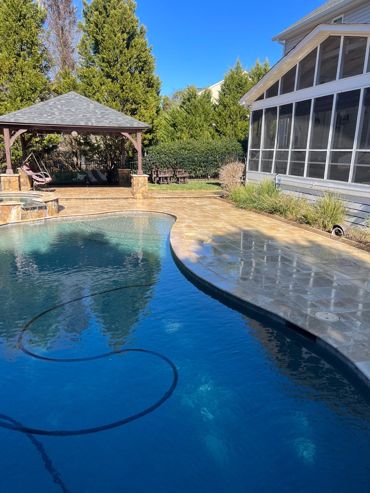 Travertine  using Concrete Sealant by DuraSeal