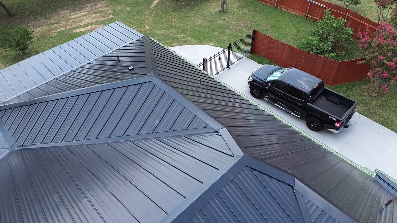 Matte Black - L&A Metals Class 4 UL 2218 Standing Seam Metal by RoofsOnly.com