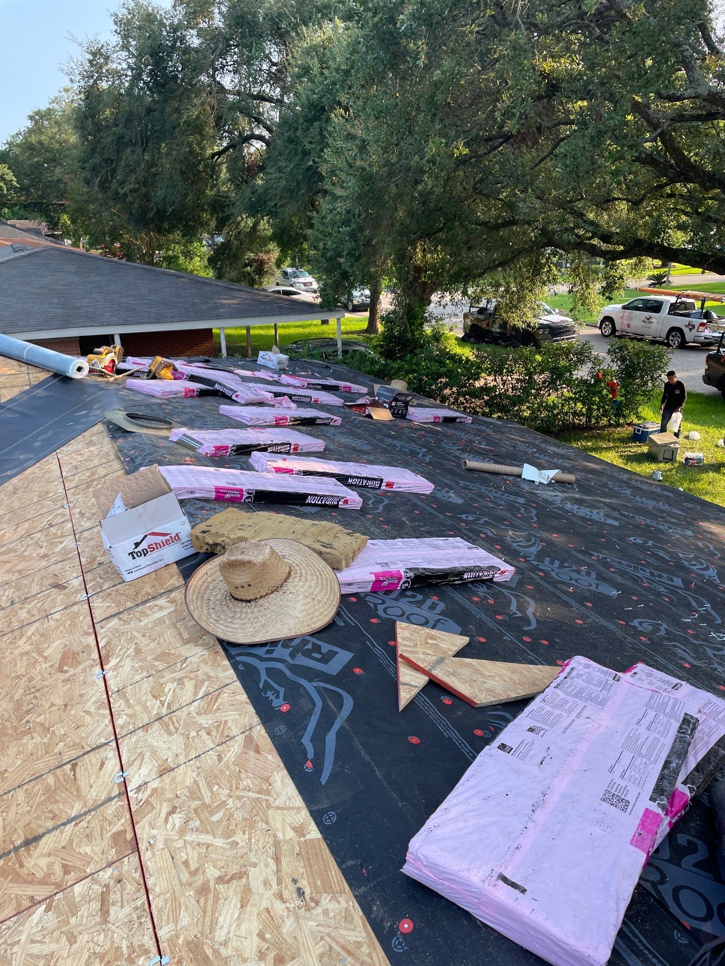 Residential Roofing Repair using Owen's Corning Duration (Lifetime) Shingles by Roof Repair Company