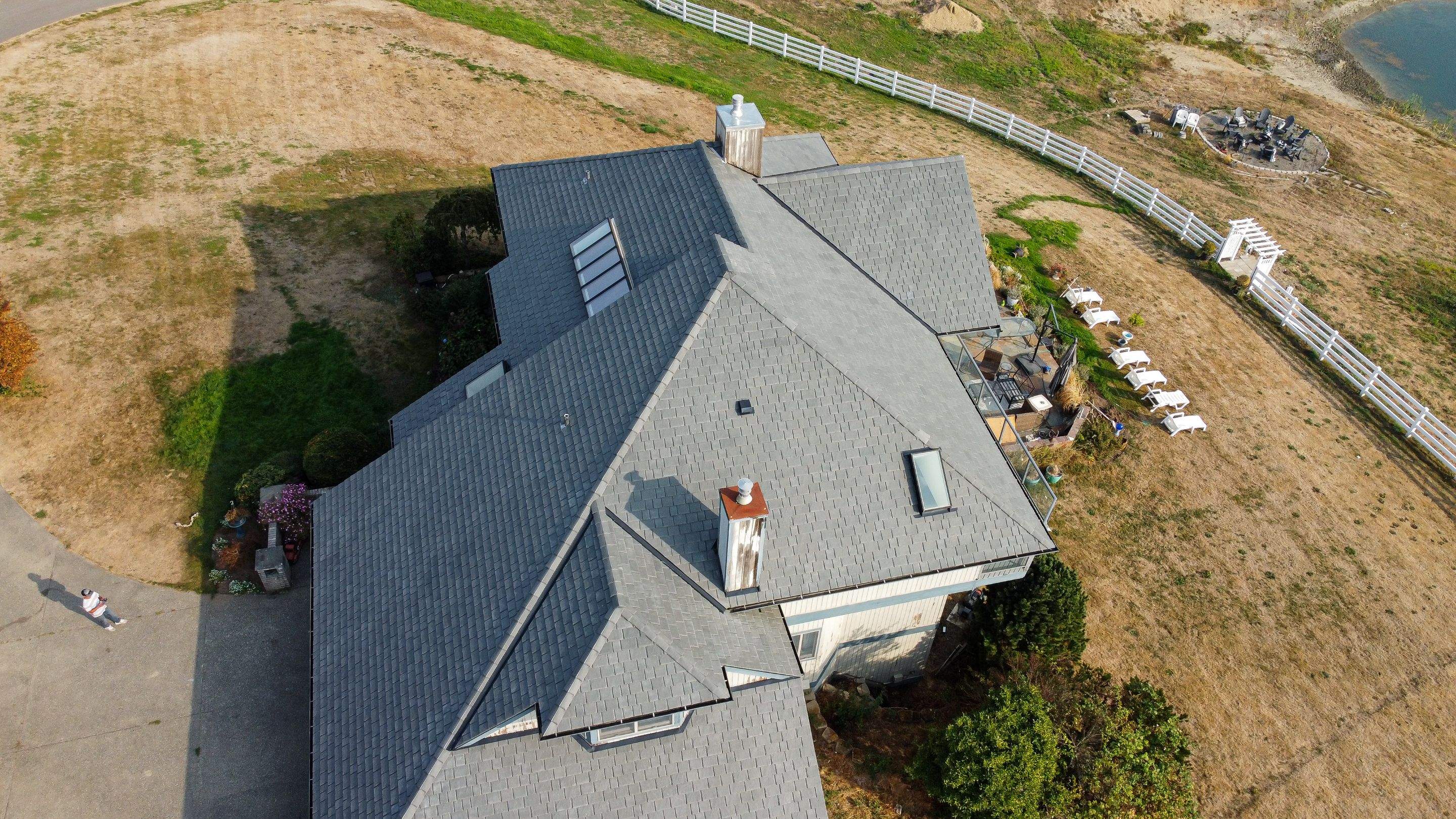 Custer | DaVinci Multi-Width Slate Project by Roofscapes NW