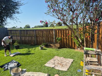 Exterior Painting in Longview, TX | Fresh Garage Door & Fence Renewal