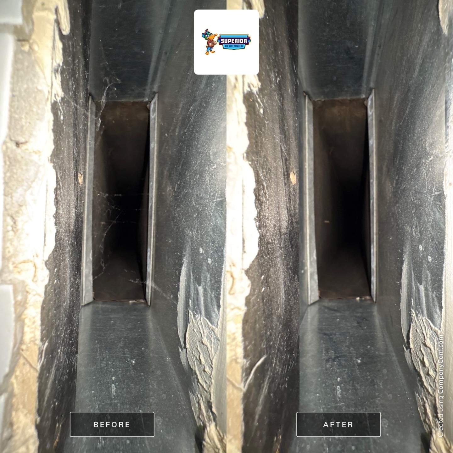 Air Duct Cleaning With a Vacuum Truck in Ellwood City, PA by Superior Air Duct Cleaning