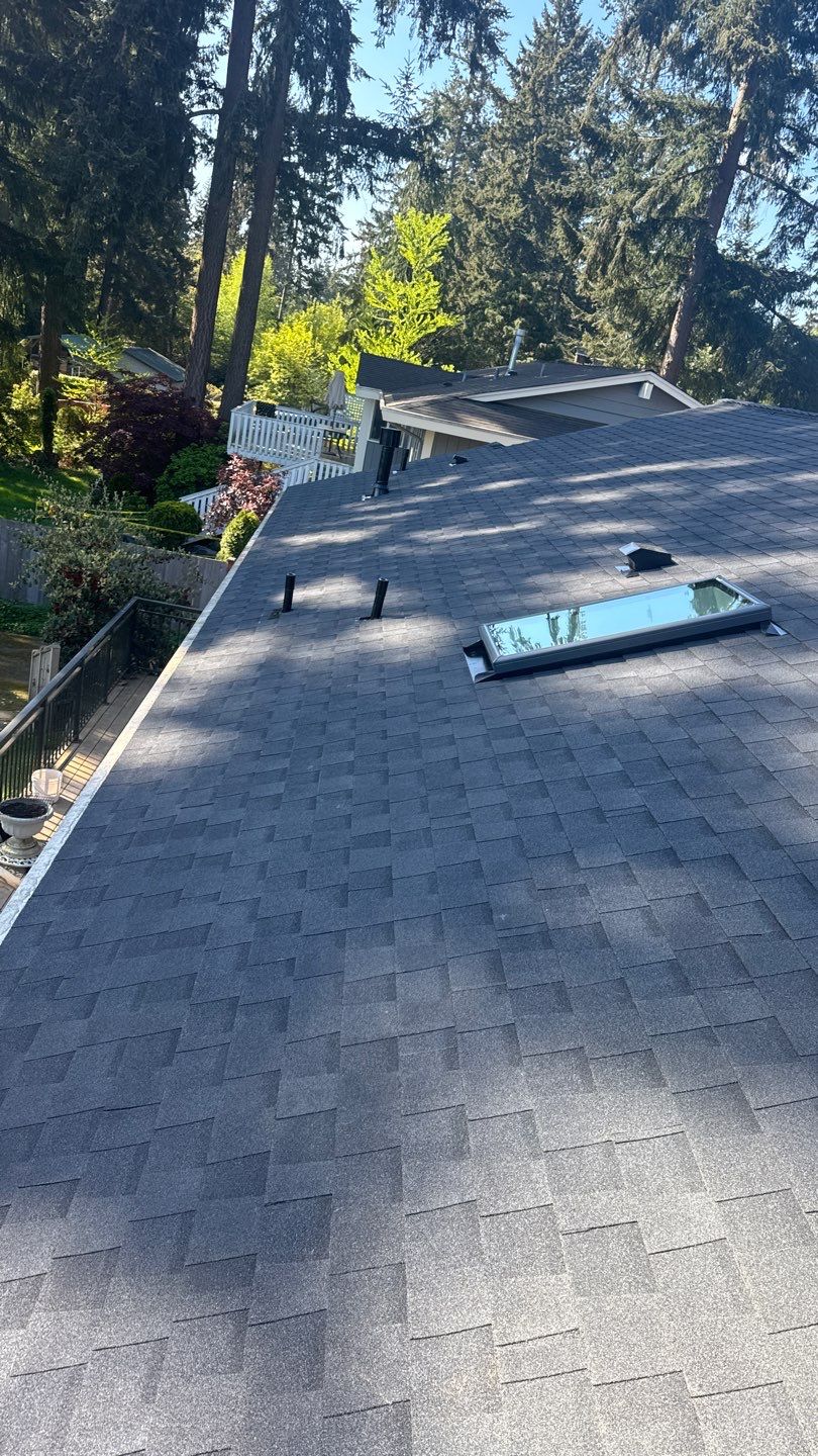 Residential Roofing Installation using GAF UHDZ Shingles by Roofing Formula LLC