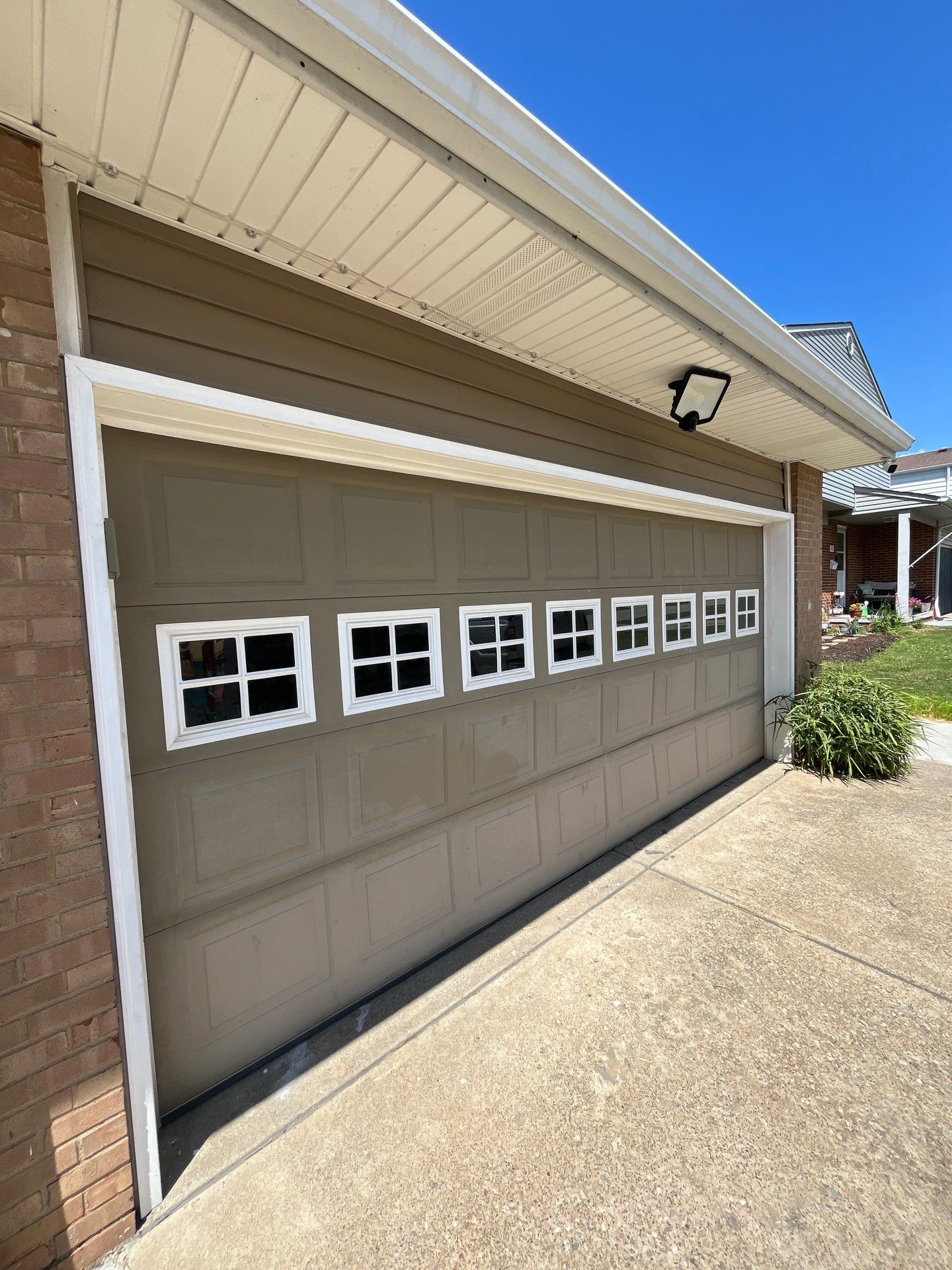 New Sectional Garage Door and Chamberlain Opener Installation in Parma by Ohio Garage Door Repair