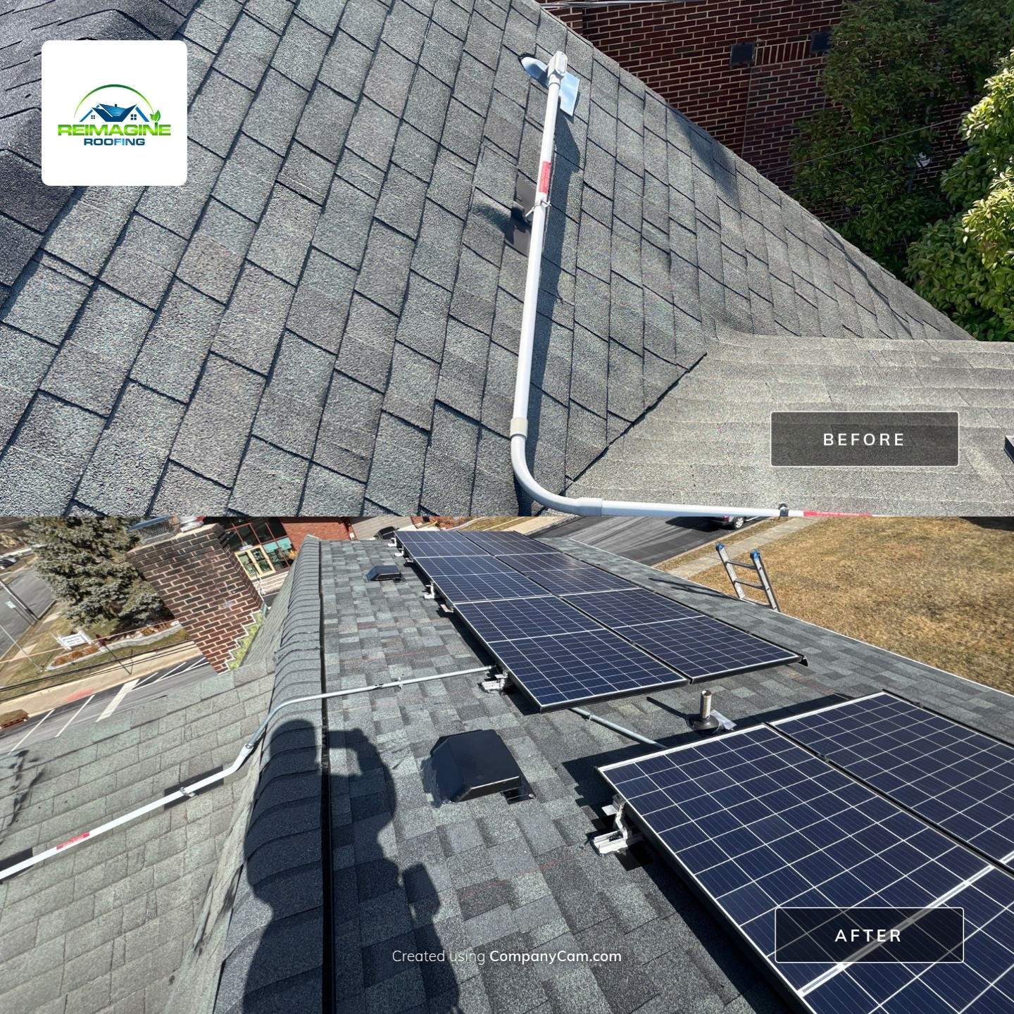 Estate Gray Shingles by Reimagine Roofing