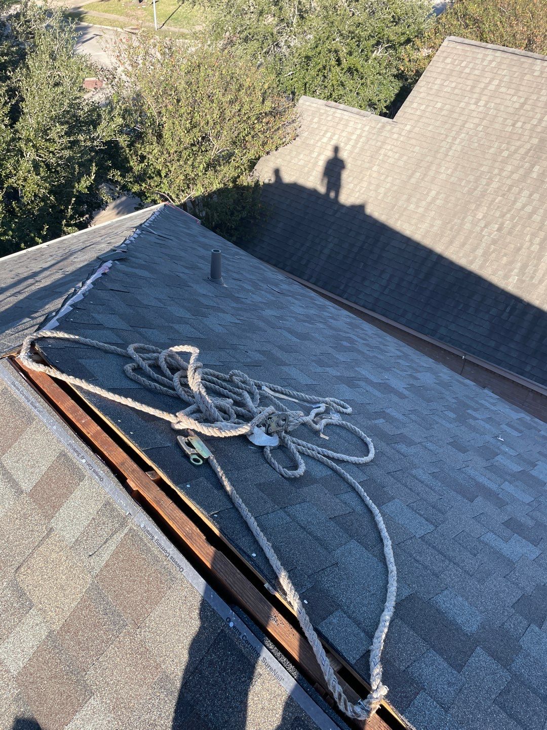 Residential Roofing Installation using Owen's Corning Duration (Lifetime) Shingles by Roof Repair Company