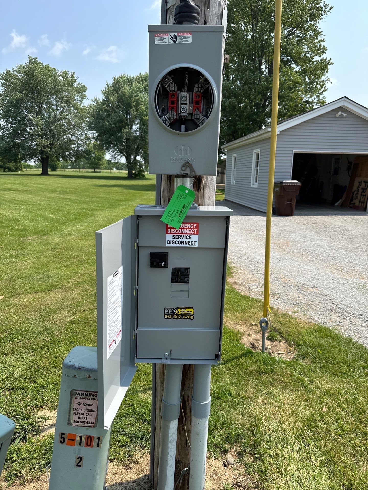 Outdoor Service Disconnect Replacement by Elite Electrical Solutions LLC