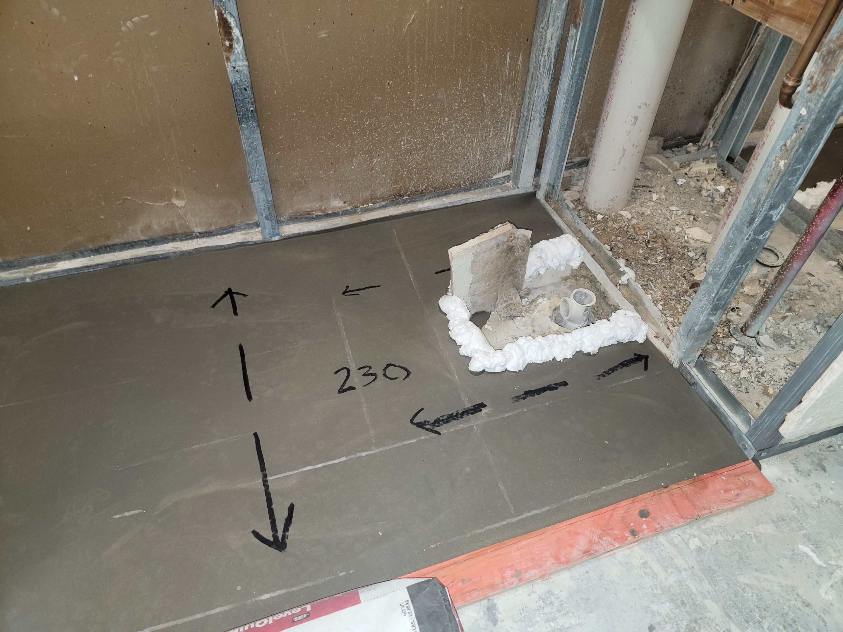 Concrete Scan for Plumbing Work by Alsip Locating Service, LLC