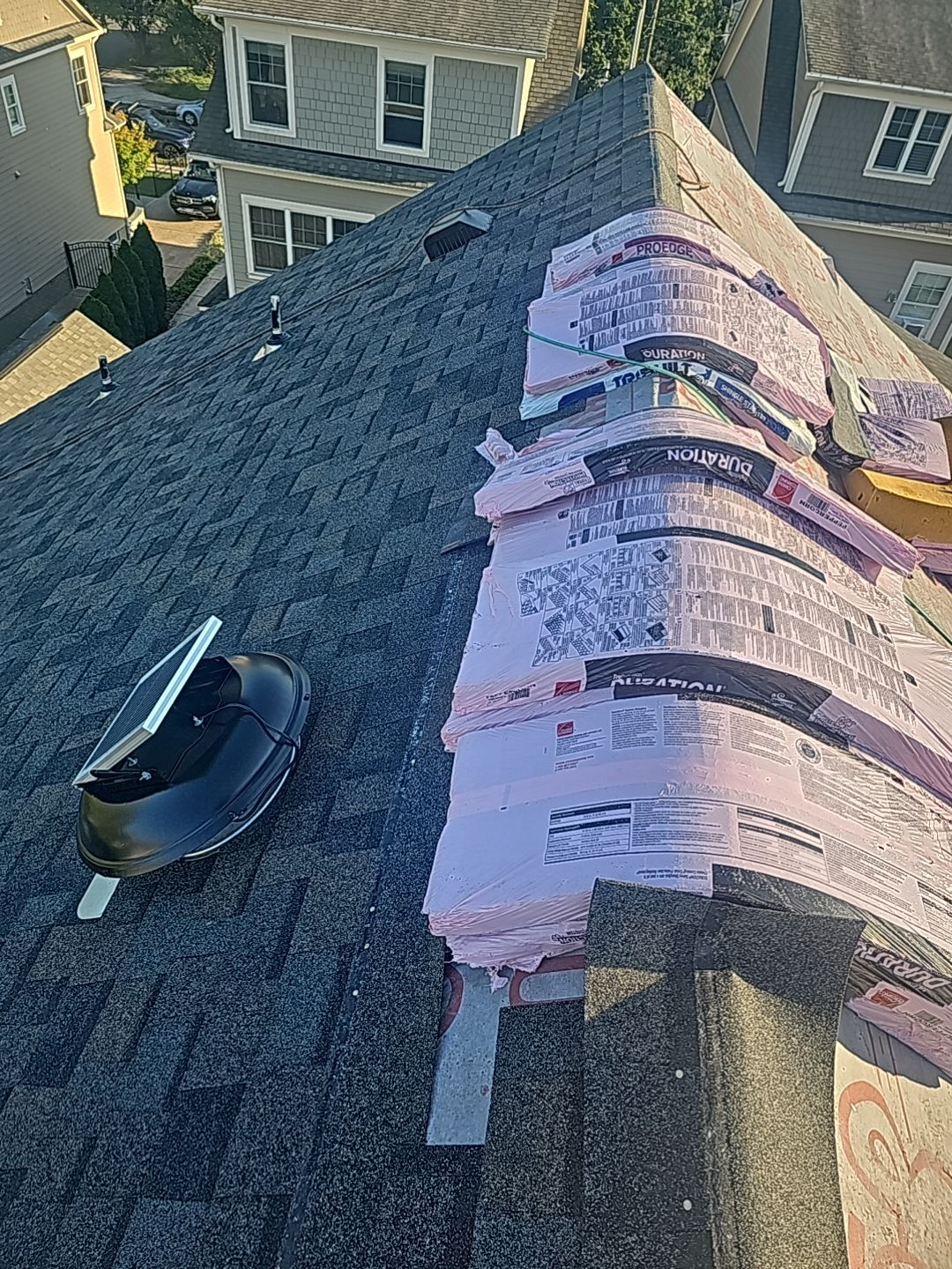 Residential Roofing Installation using Shingles  by Real1Construction