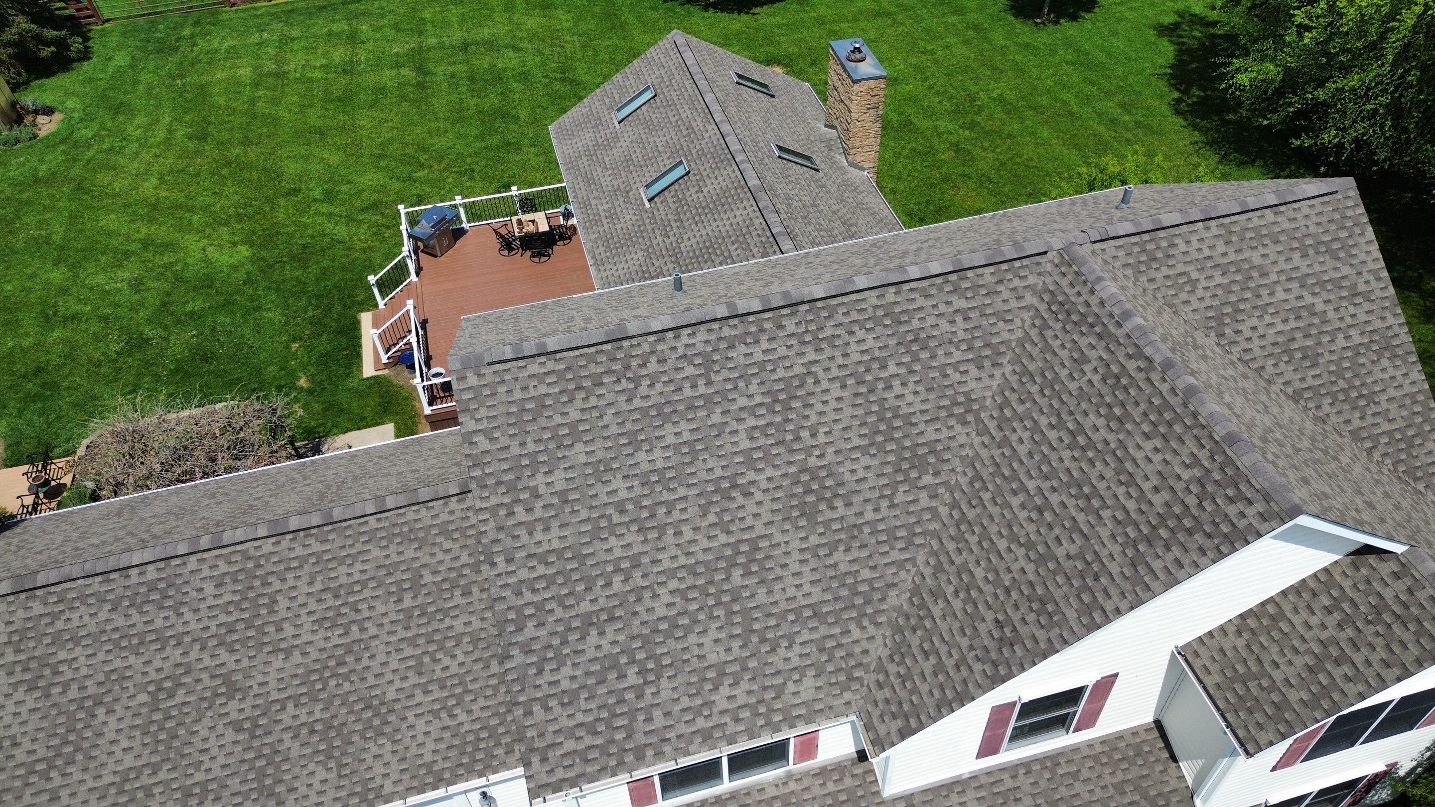 Residential Roofing Installation using Duration Series Shingles - Driftwood by RoofX 