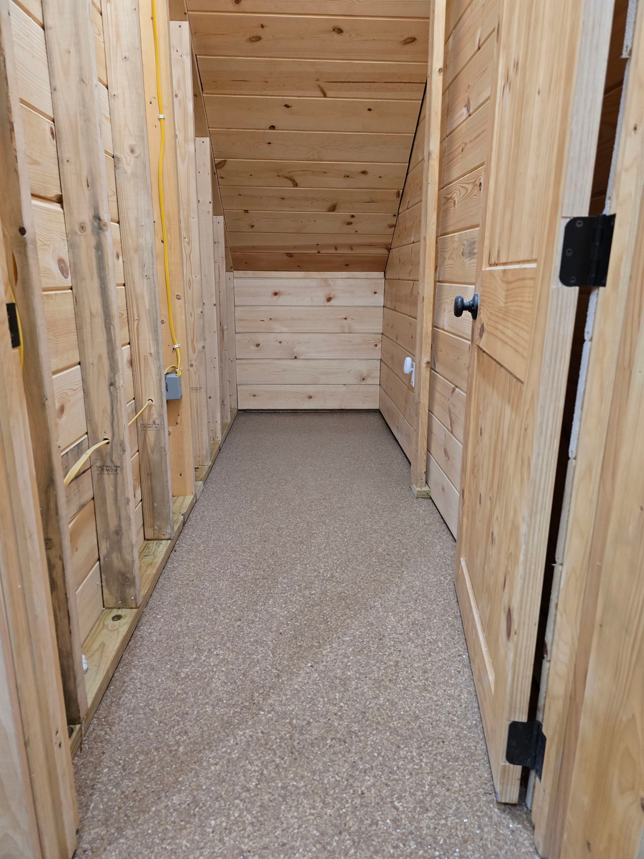 Garage using Feldspar by Elite Floor Solutions