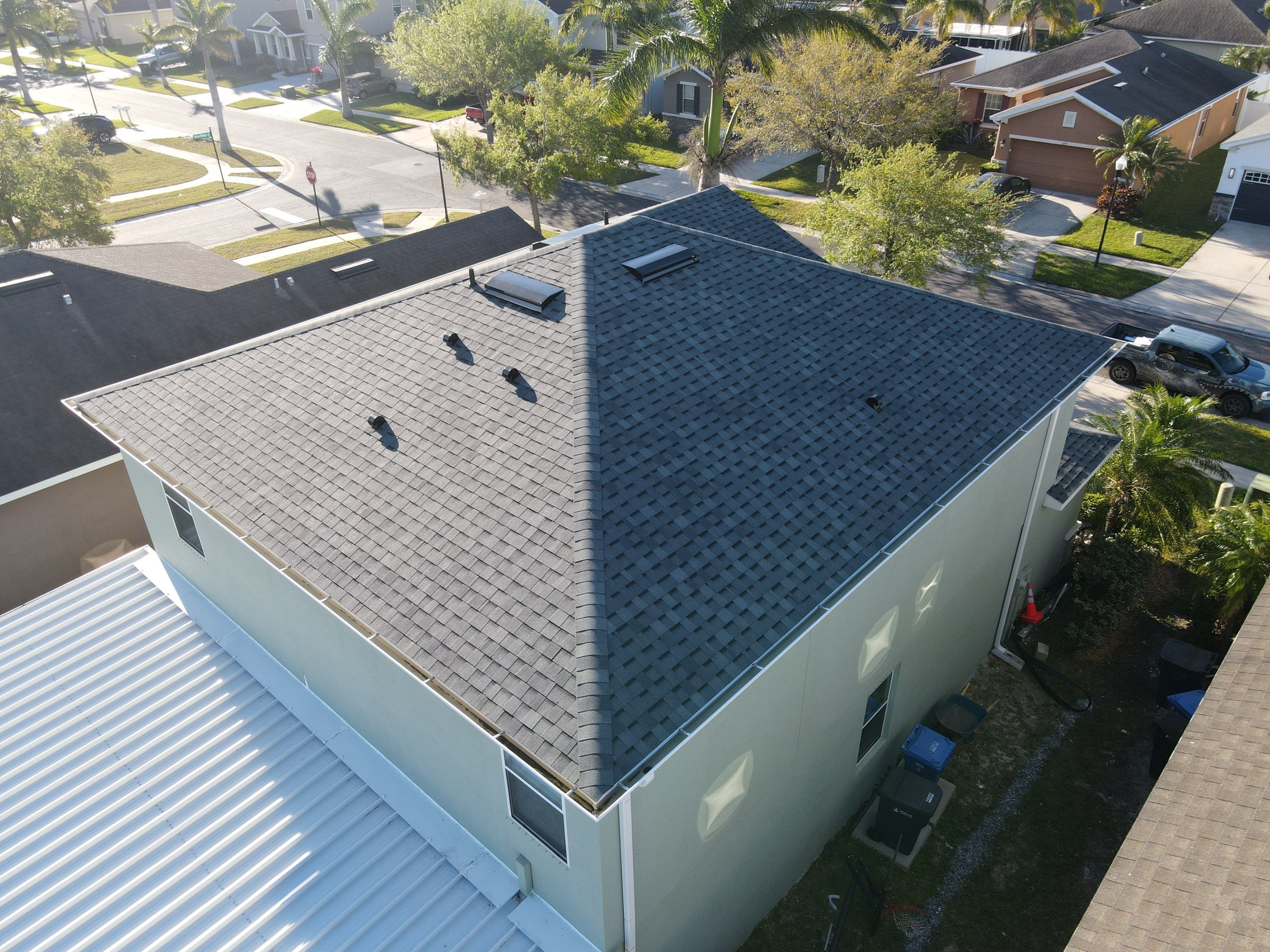 Roof Replacement in  Ruskin FL. by Steadfast Roofing 