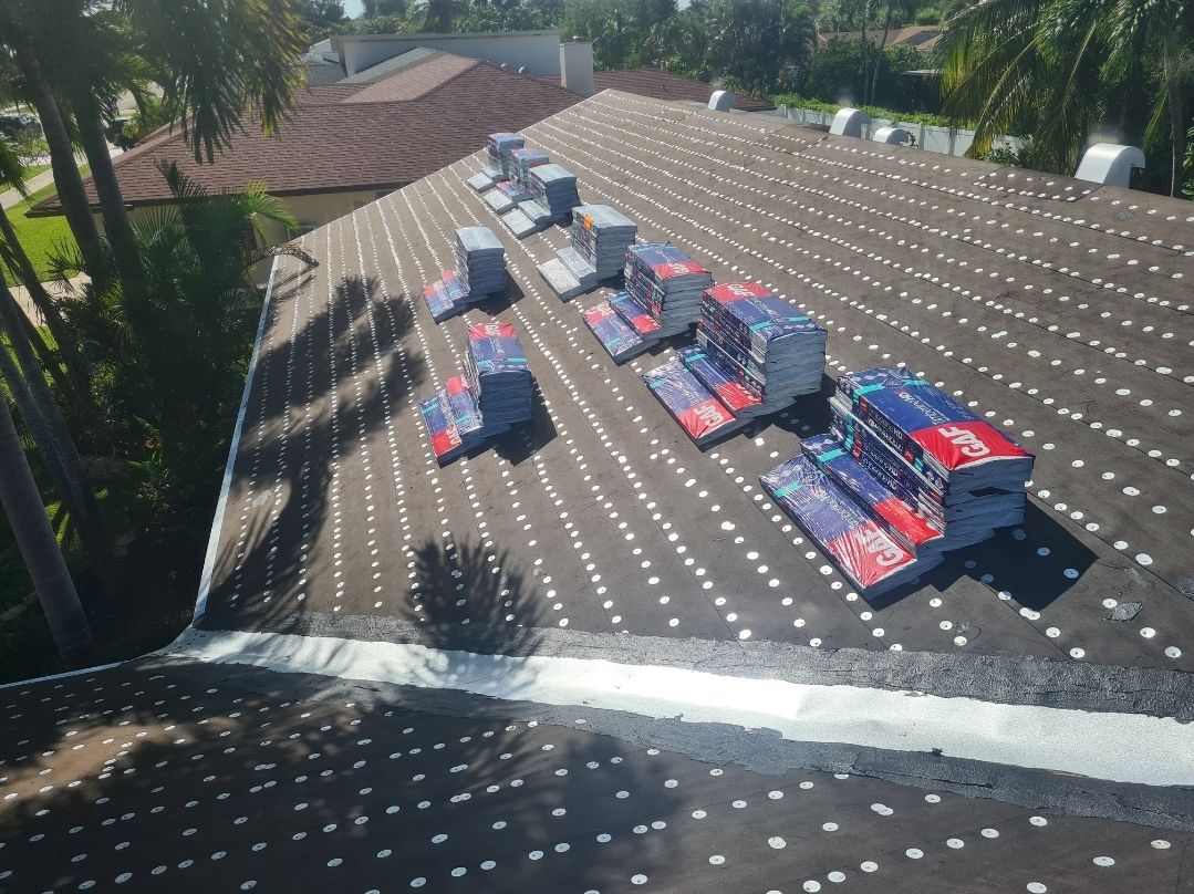 Residential Roofing Installation using GAF by BLUES BROTHERS ROOFING