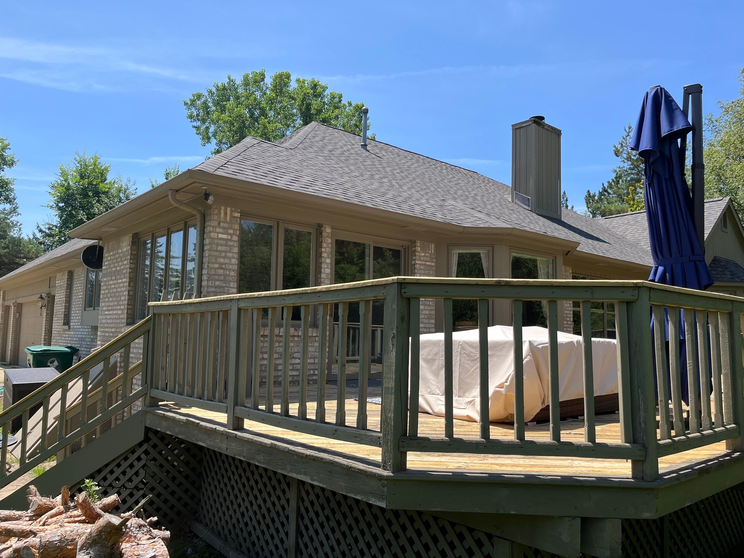 Siding Replacement using Alside Charter Oak D4.5" Laguna Blue by 180 Contractors