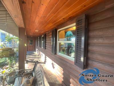 Hurricane Protection in Bronze/Grey Brown