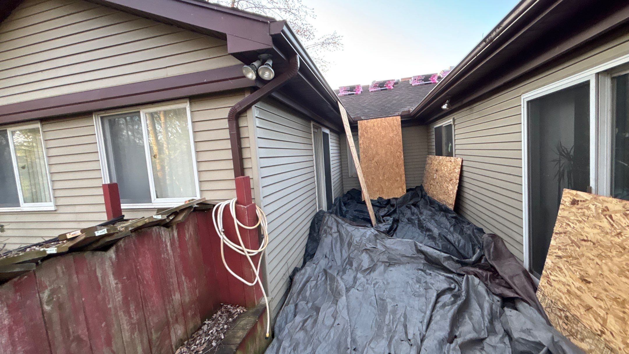 Roof Replacement using Owens Corning Driftwood by 180 Contractors