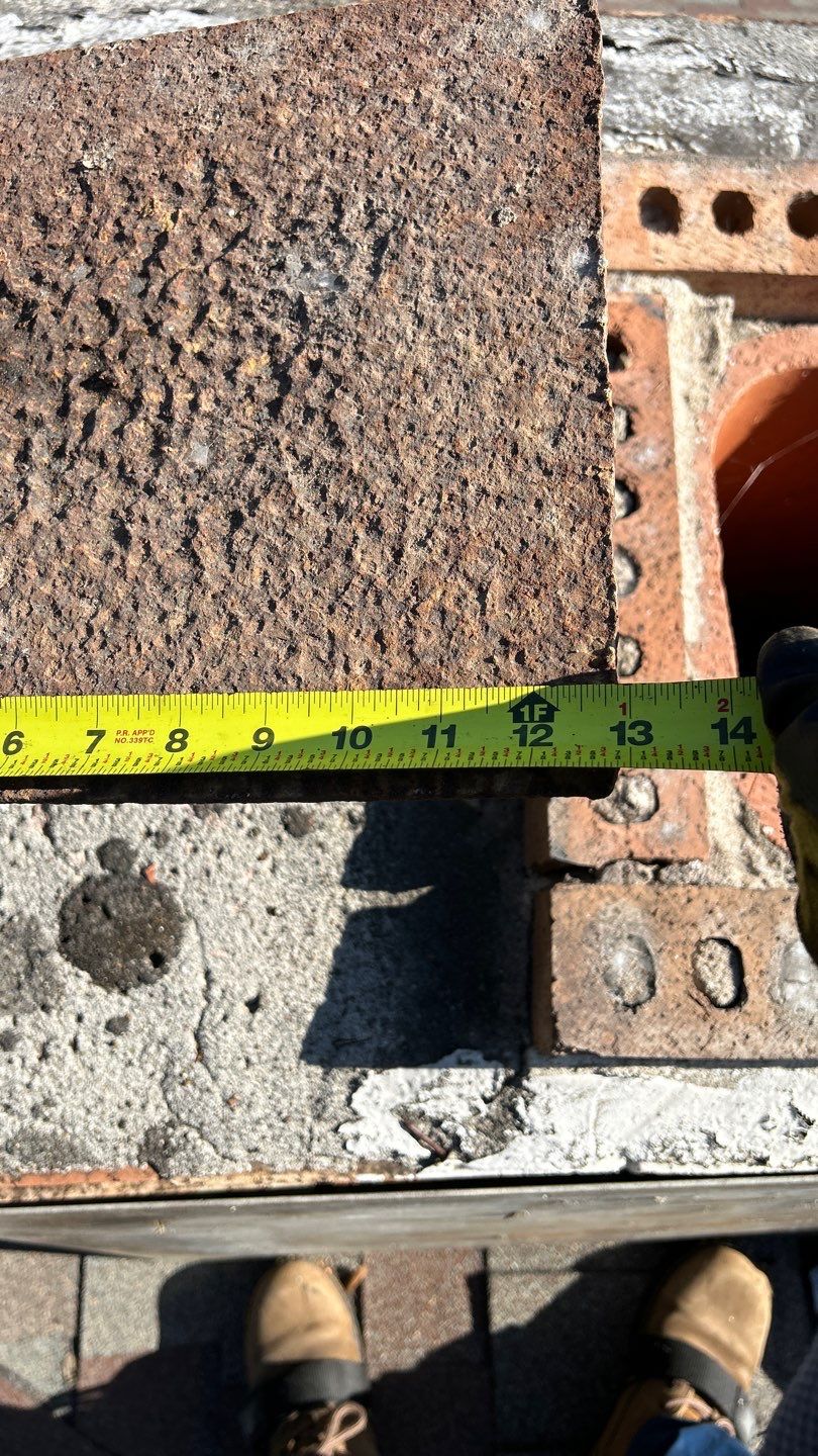 Residential Roofing Repair using Custom Fabricated Metal Spark Arrestor by Lighthouse Roofing