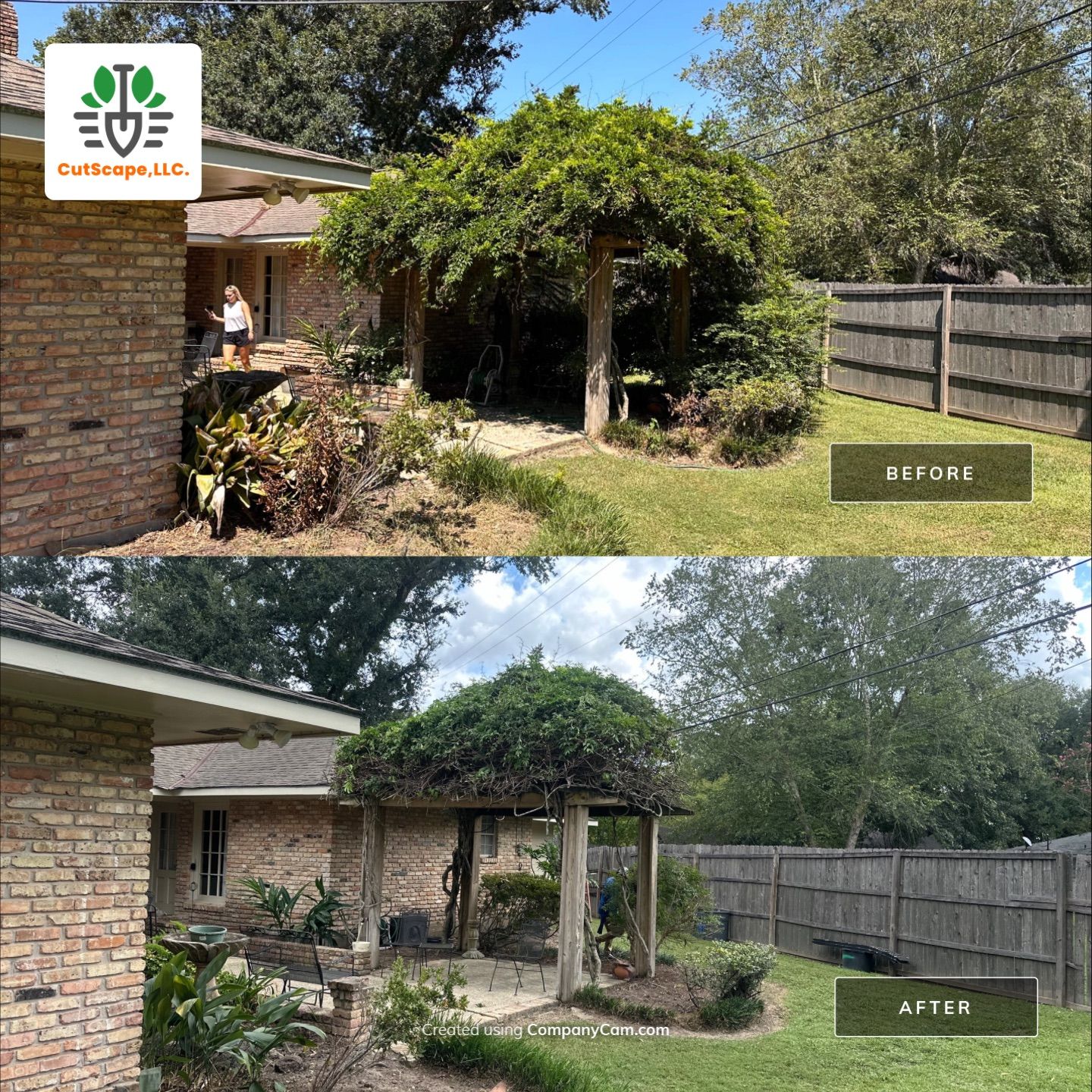 HERBICIDE / CLEAN OUT / TRIM / BRUSH DEBRIS REMOVAL using BRUSH REMOVAL / PROPERTY CLEAN UP LABOR by CutScape, LLC.