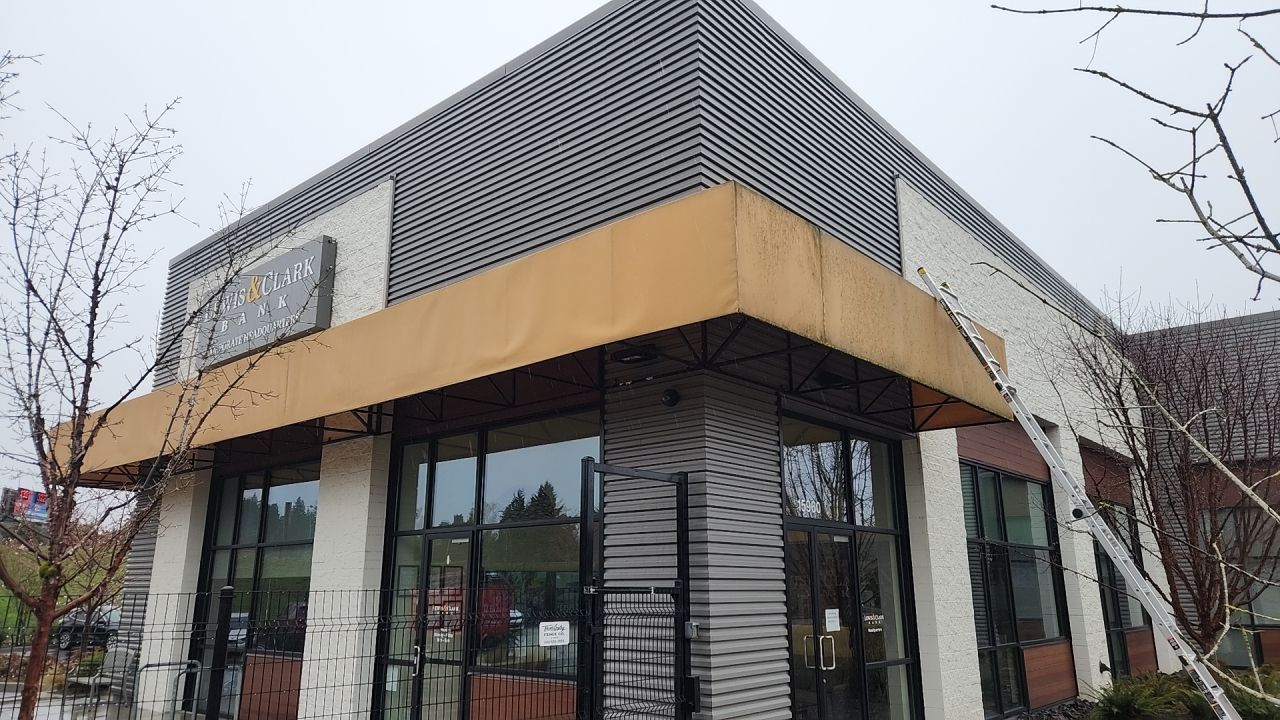 Soft Wash using Soft wash solution by Willamette Outdoor Wash LLC