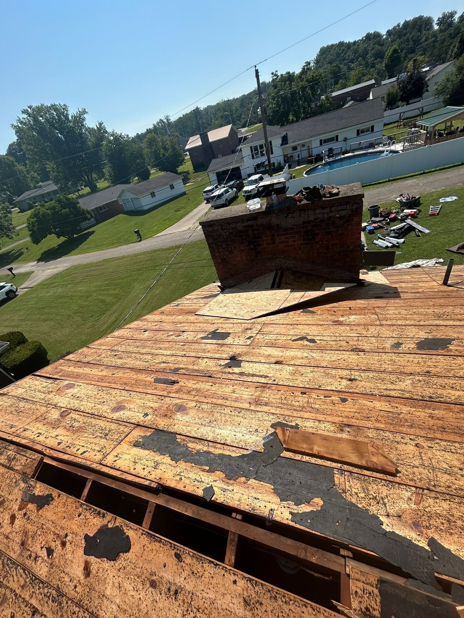 Residential Roofing Installation using GAF Timberline HDZ Charcoal by Rainstoppers Roofing