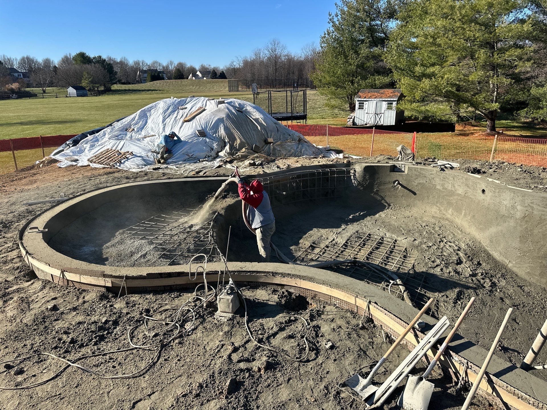 Project in Clarksville, MD by Elysium Pools