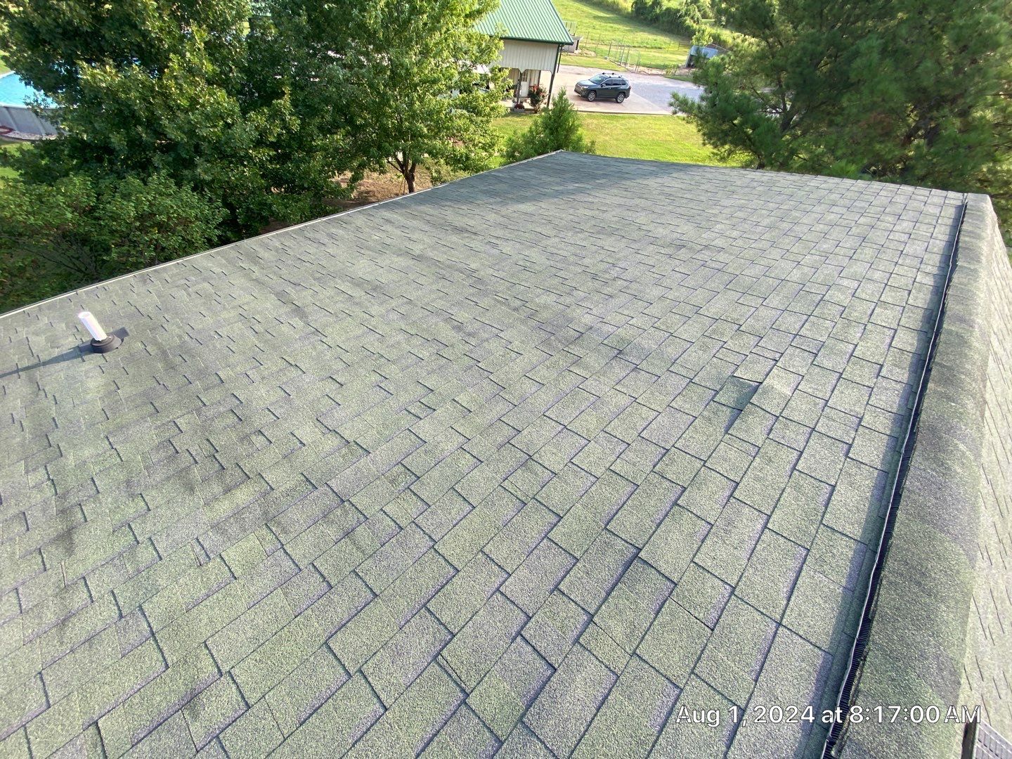 Hail Roof Inspection in Jenks by Decor Roofing & Restoration