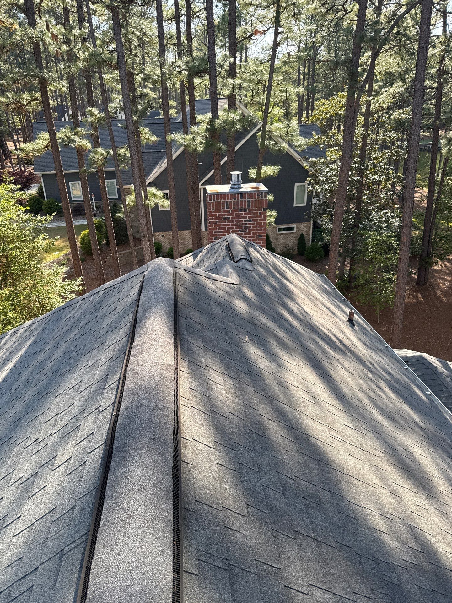 Architectural Shingle Roof Replacement and Skylight Upgrade in Pinehurst by Prepare The Way Roofing