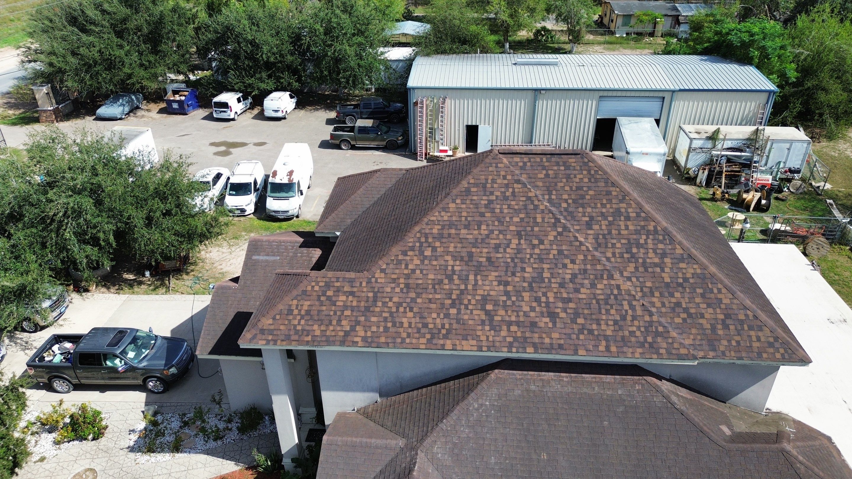 Alamo Roof Project by Bison Roofing  