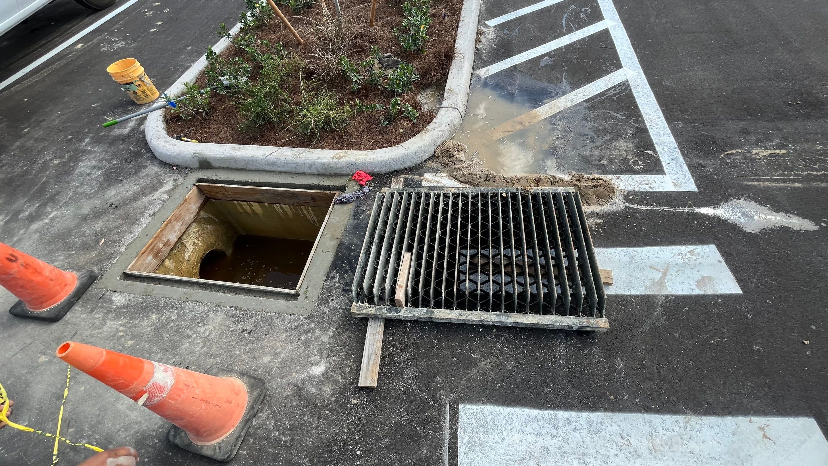 New Construction Storm Water System Maintenance and Repairs by Don Mar, Inc. Storm Water Solutions