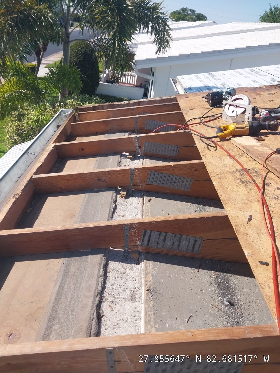 Project in Pinellas Park 33782 by Mitchell Roofing Company LLC 