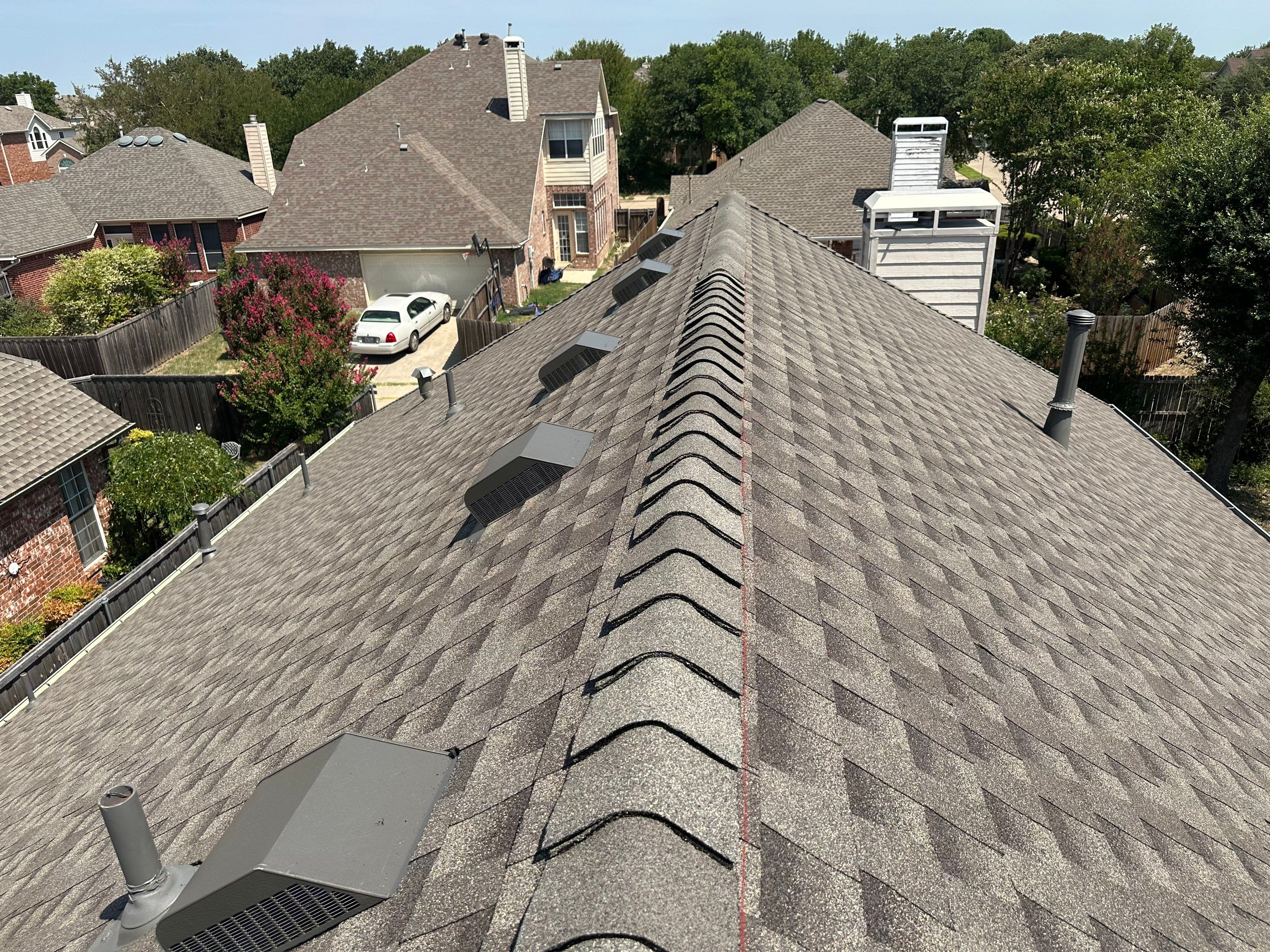 Residential Roofing Installation using GAF Timberline HDZ Weathered Wood by OneSource Roofing and Restoration