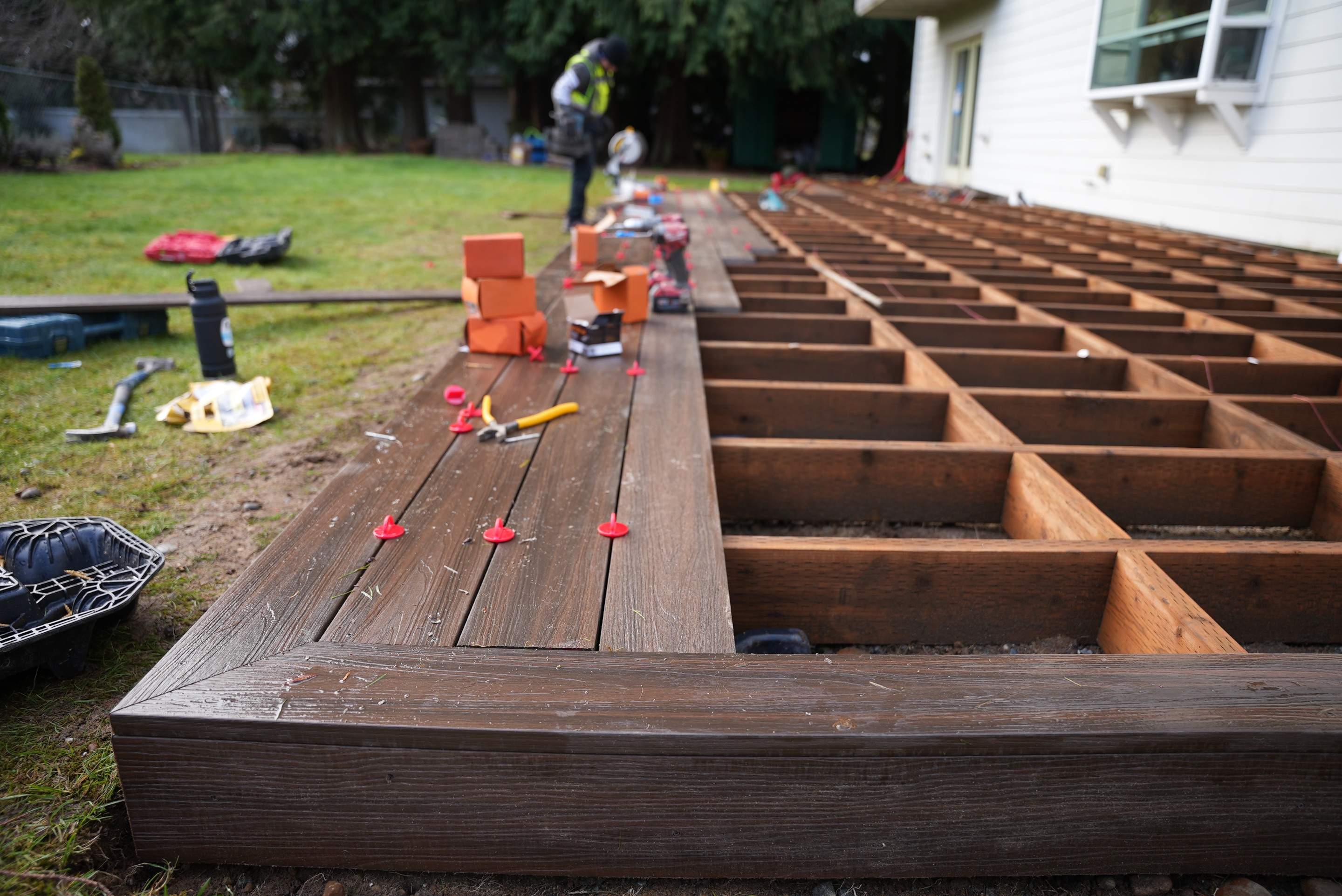 Daniel | Back Deck Installation  by Jireh Asphalt & Concrete Inc 