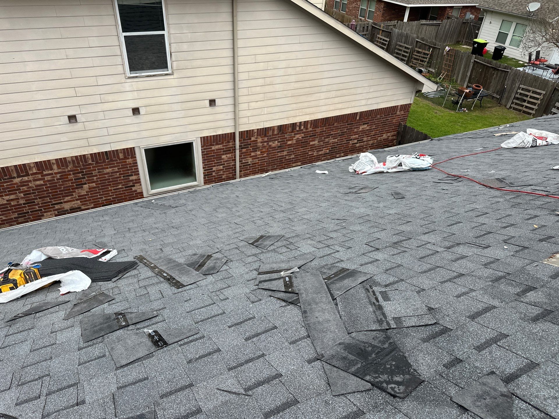 Project in Houston by Motion Roofing