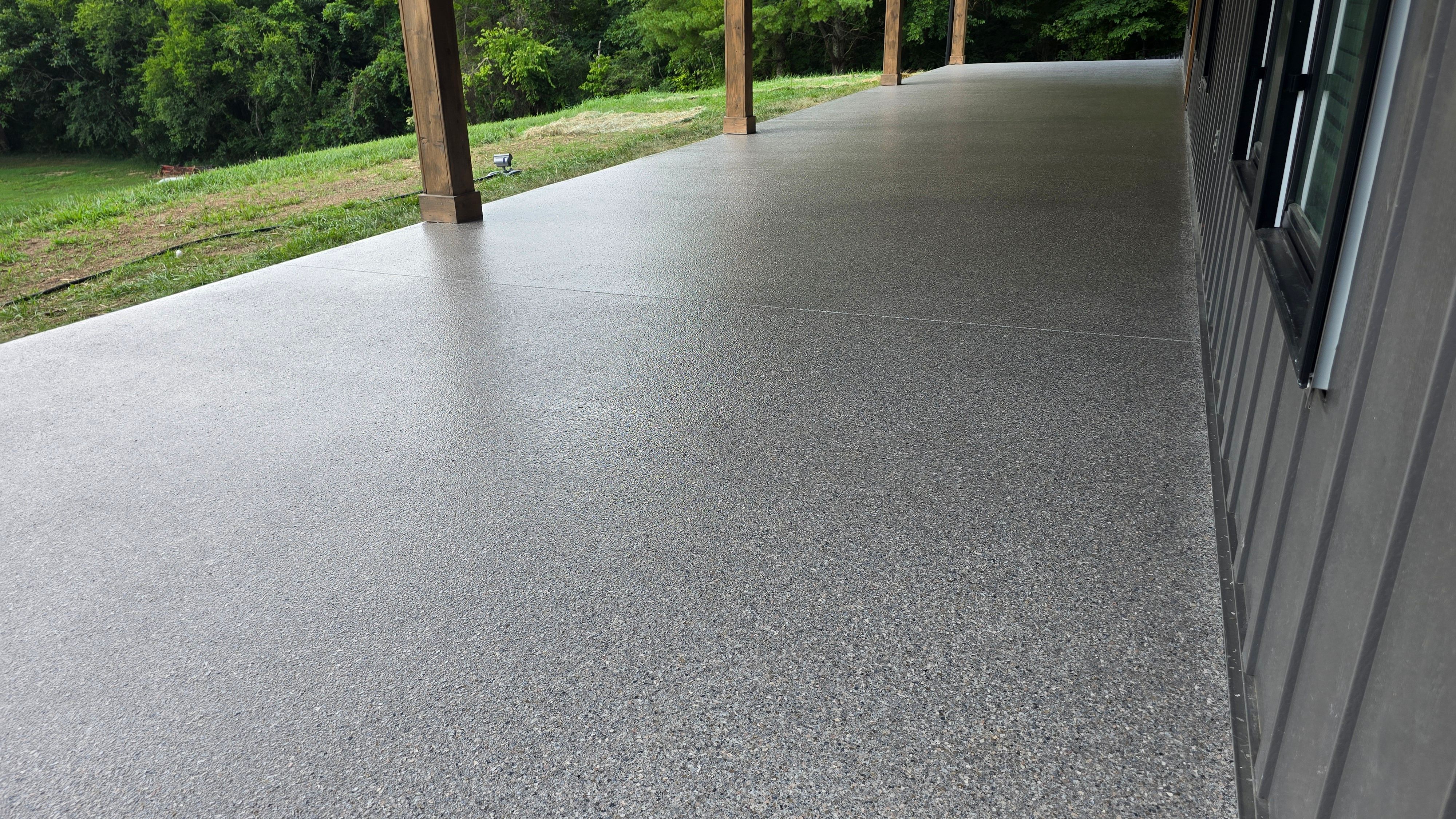 Back Porch using Sycamore by Elite Floor Solutions