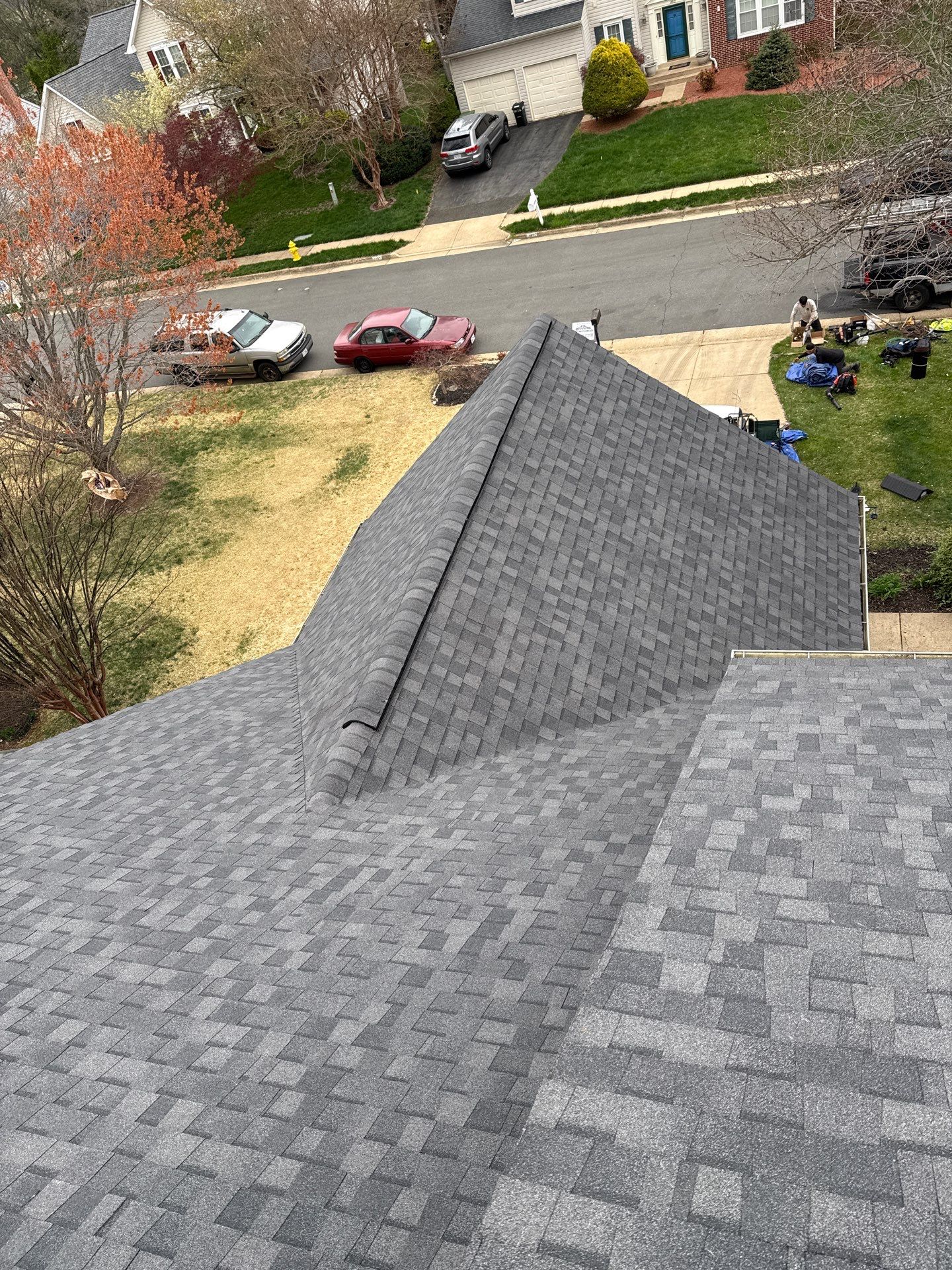 Woodbridge: Residential Roof Replacement with CertainTeed Landmark Pro in Max Def Pewterwood by RM Banning, Inc.