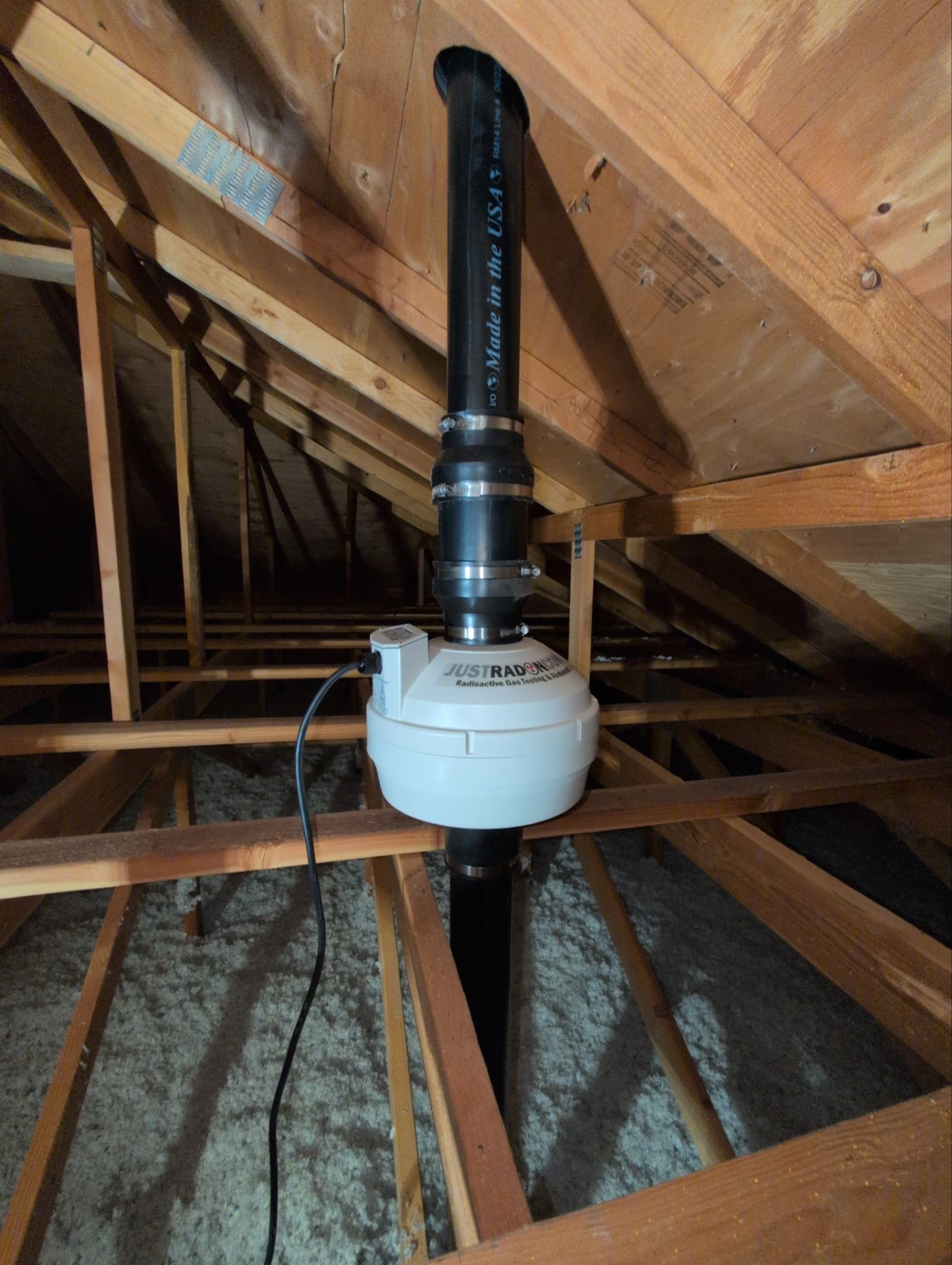 Sub Slab SafeAir™ System Activation by JustRadon.Com