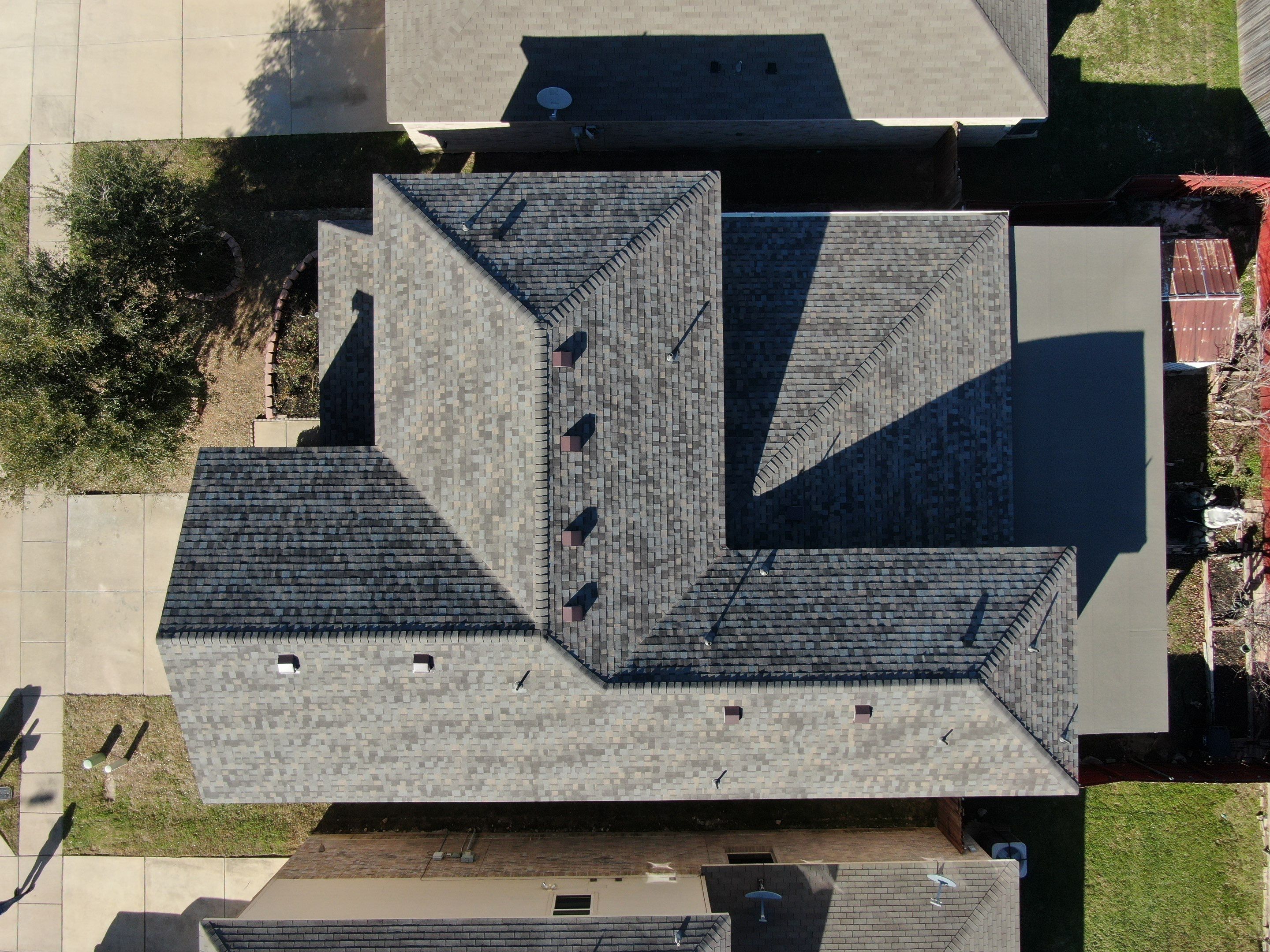 Upgraded roof to class 4 hail impact resistant by Becker Roofing and Exteriors